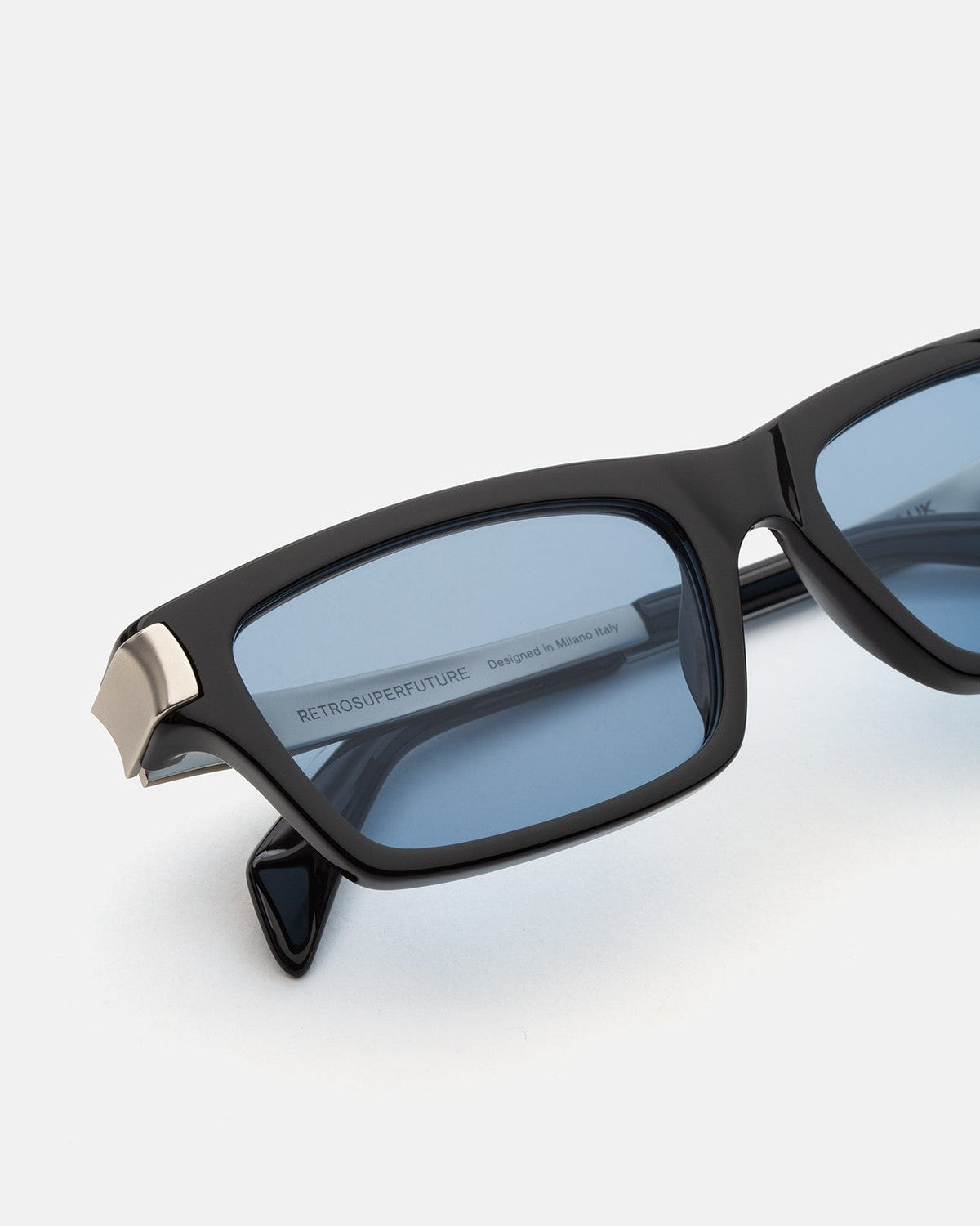 Retrosuperfuture Raio Azure & Silver Azure & Silver / Azure