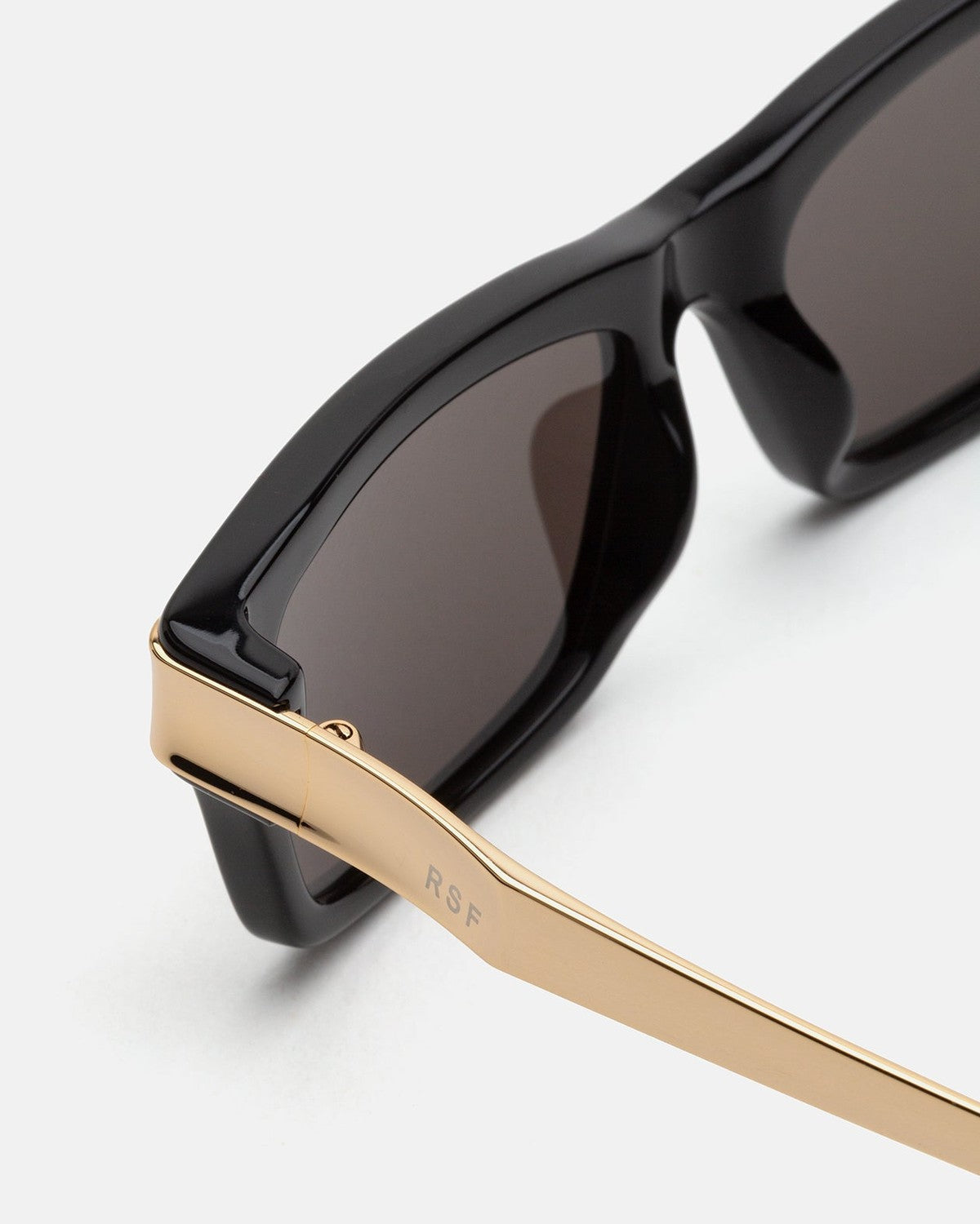 Retrosuperfuture Raio Black & Gold Black & Gold / Black