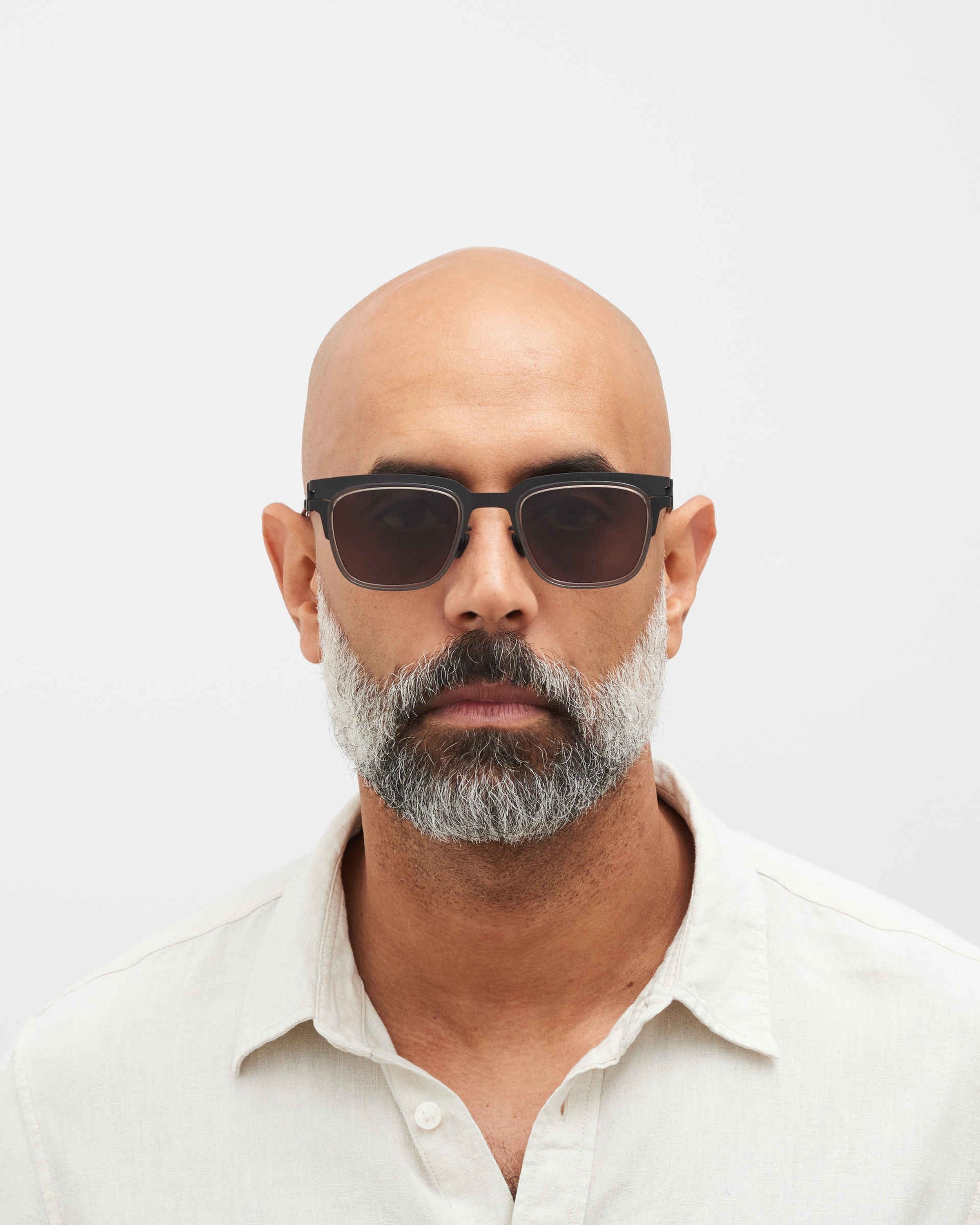 MYKITA RAYMOND A77 BLACK/CLEAR ASH Black/Clear Ash / Brown Solid