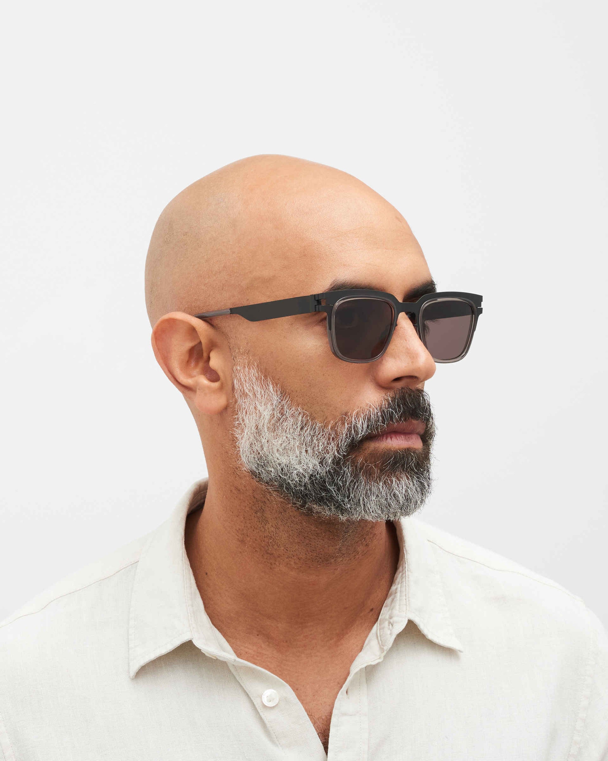 MYKITA RAYMOND A77 BLACK/CLEAR ASH Black/Clear Ash / Brown Solid