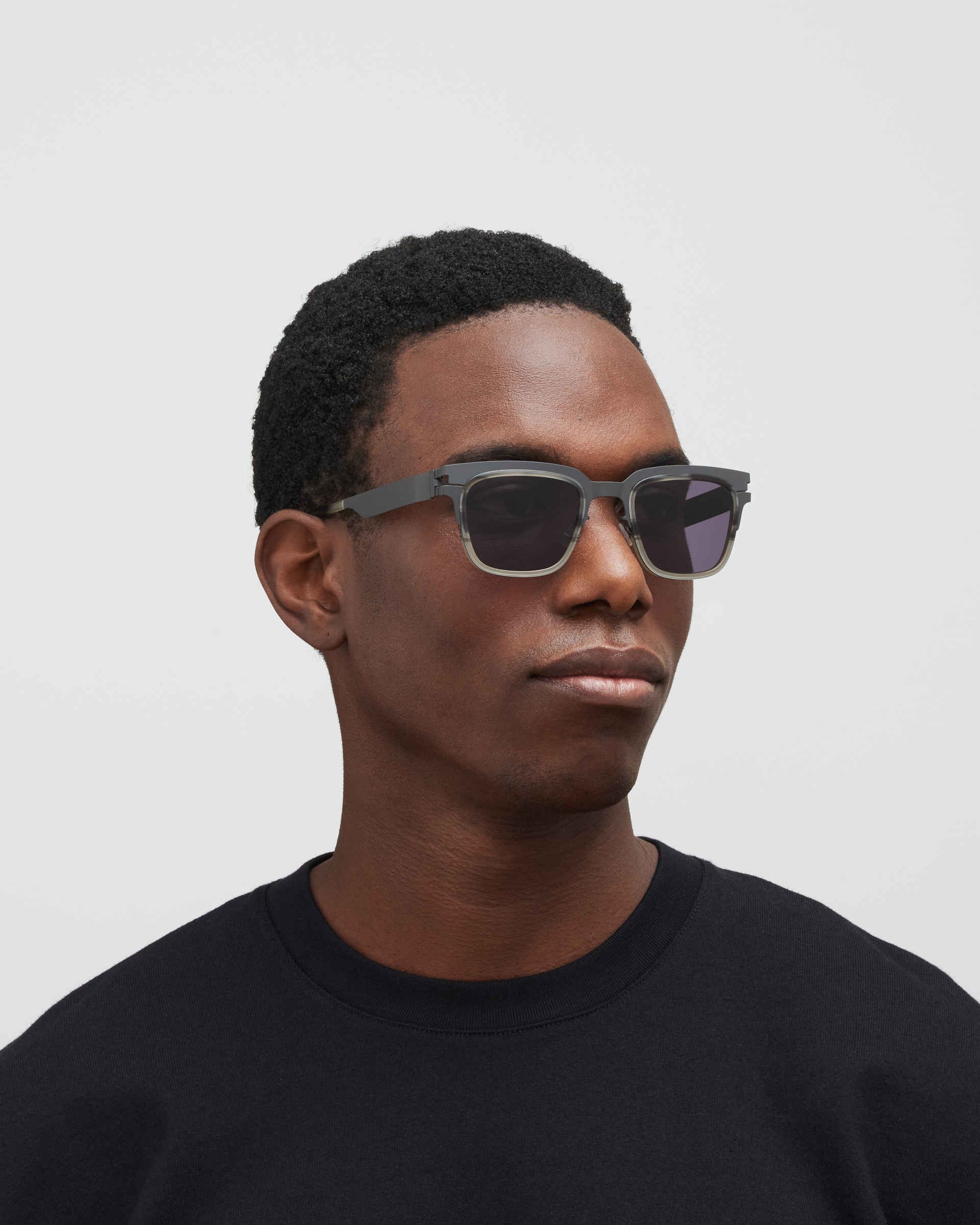 MYKITA RAYMOND A79 STORM GREY/STRIPED GREY GR Storm Grey/Striped Grey Gr / Cool Grey Solid