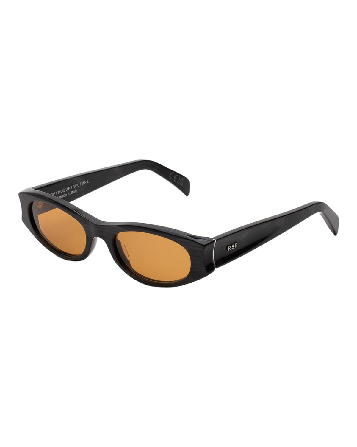 Angled view of RETROSUPERFUTURE Razzo Fiammato sunglasses.