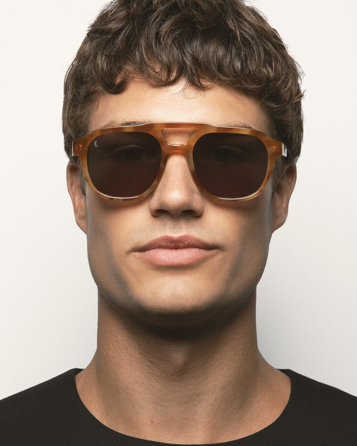 KALEOS Remis Amber Havana Dark Green Amber Havana / Dark Green