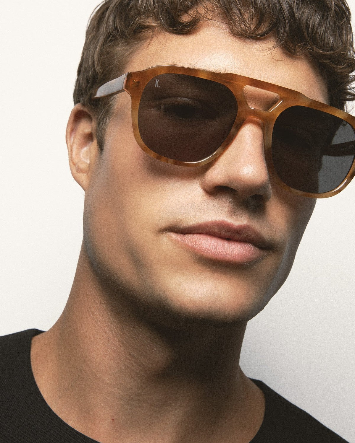 KALEOS Remis Amber Havana Dark Green Amber Havana / Dark Green