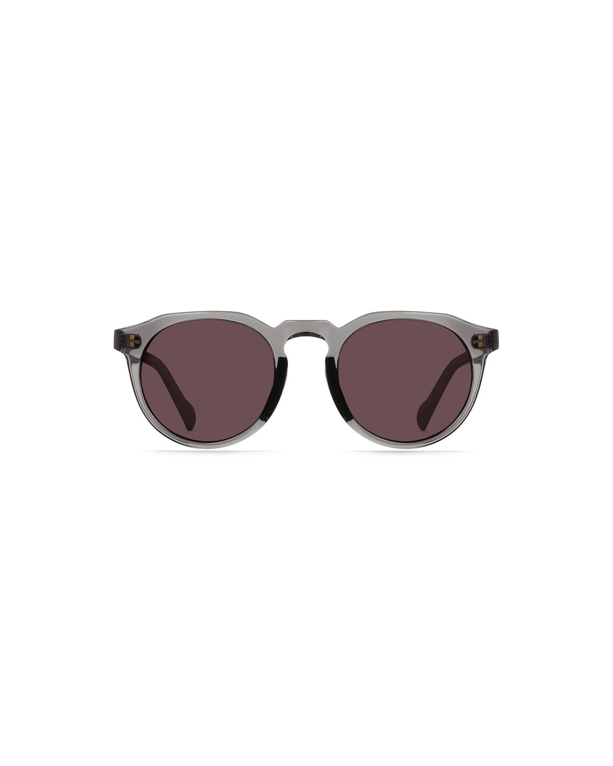 Front view of RAEN Remmy REC 52 Flint Crux Colorboost Polarized sunglasses.