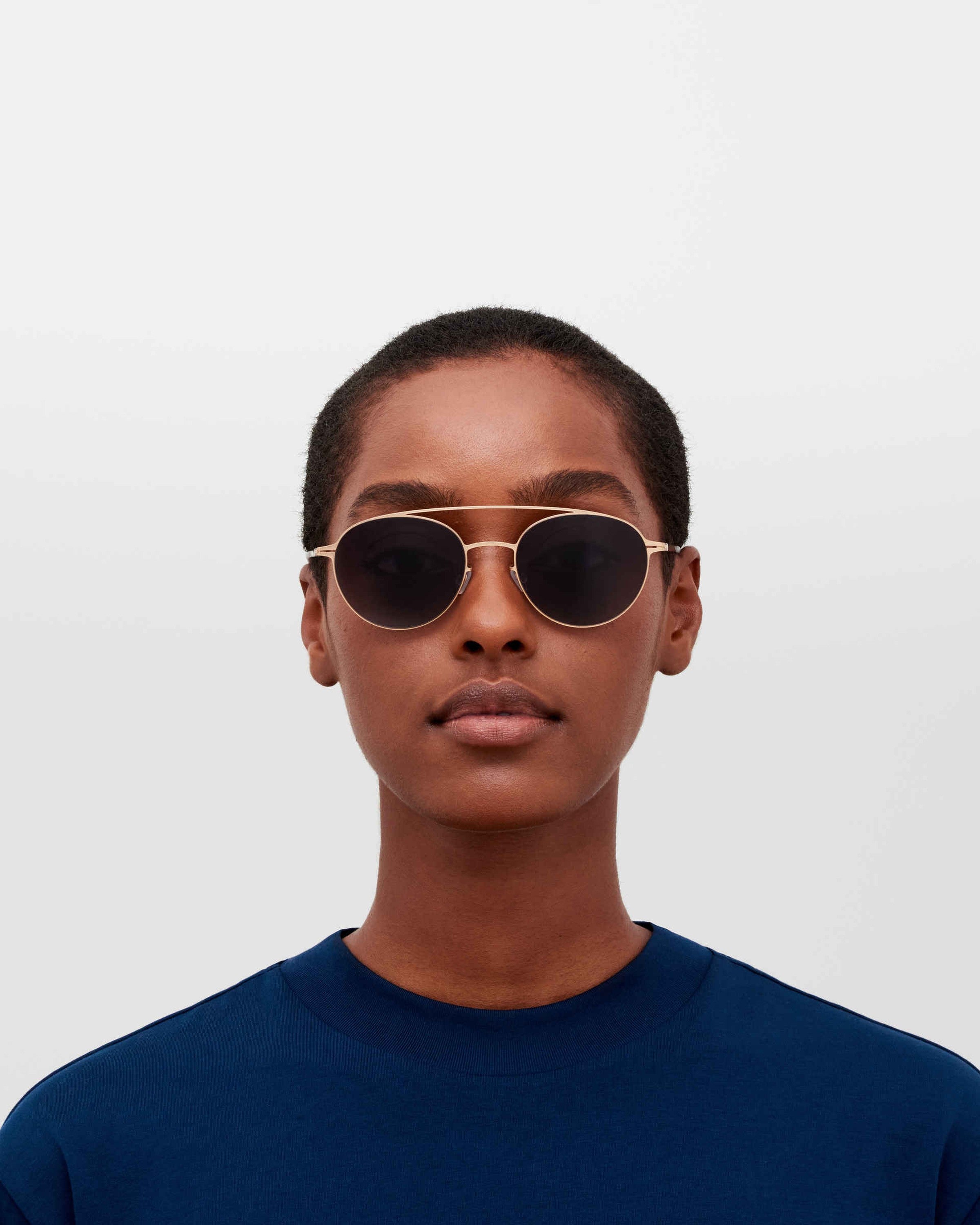 MYKITA REVA POW1 CHAMPAGNE GOLD Pow1 Champagne Gold / Dusk Gradient