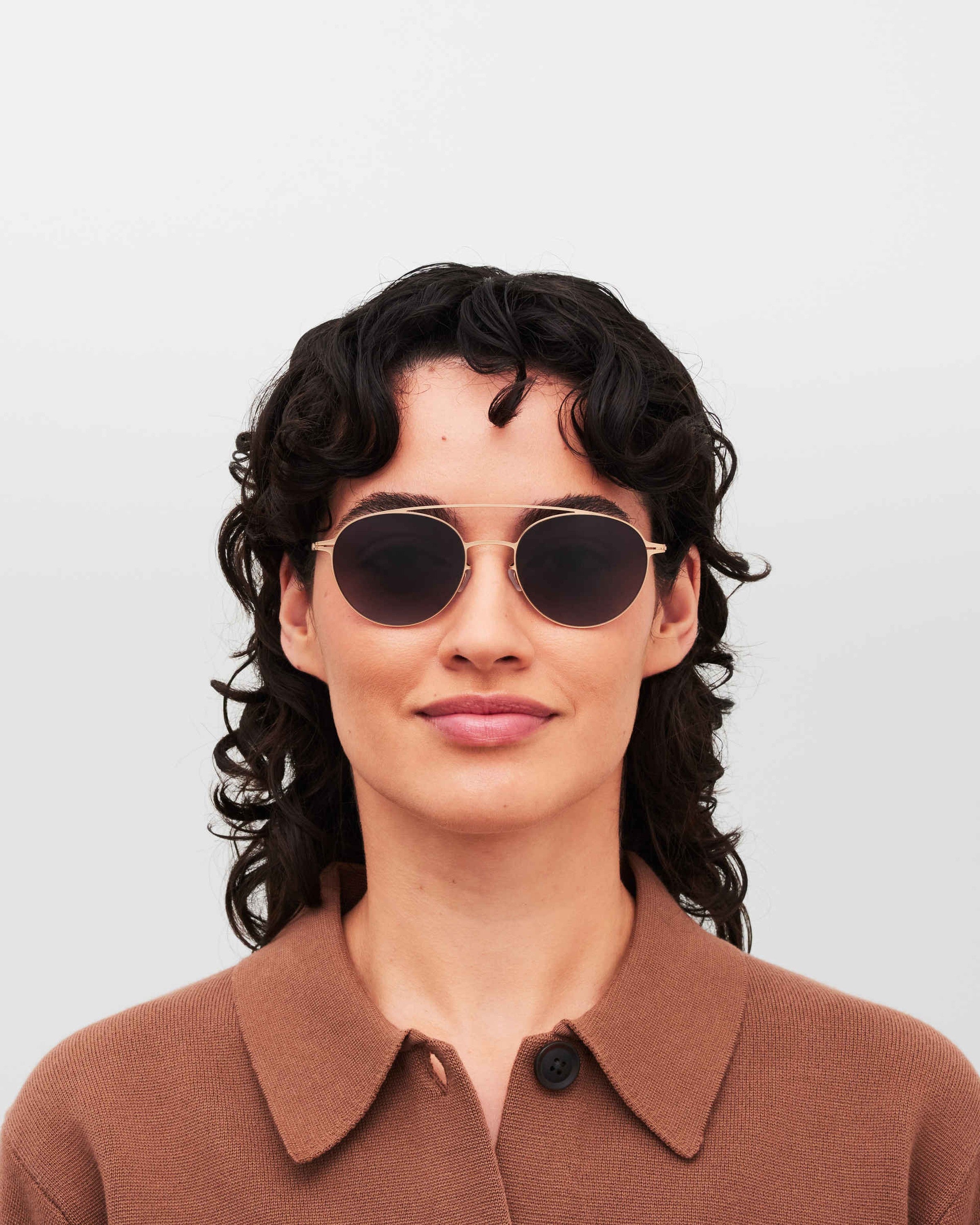 MYKITA REVA POW1 CHAMPAGNE GOLD Pow1 Champagne Gold / Dusk Gradient