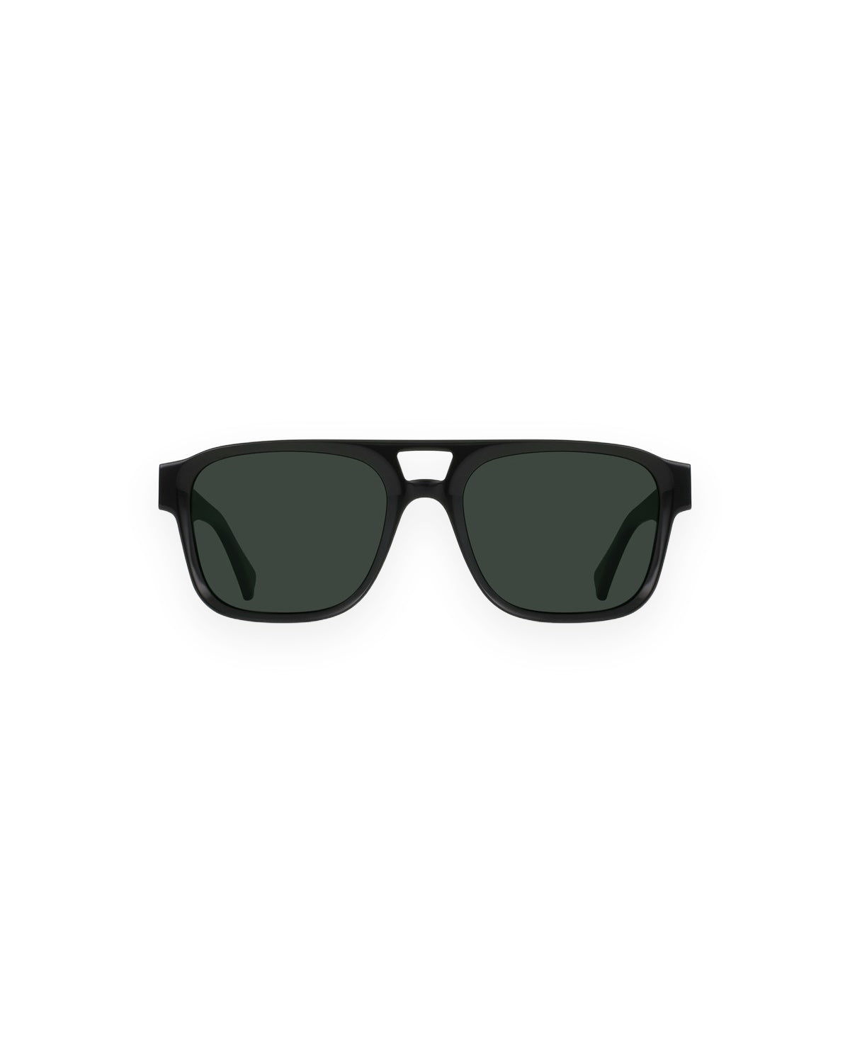 RAEN Rifka 54 Recycled Black Green Polarized Recycled Black / Green Polarized