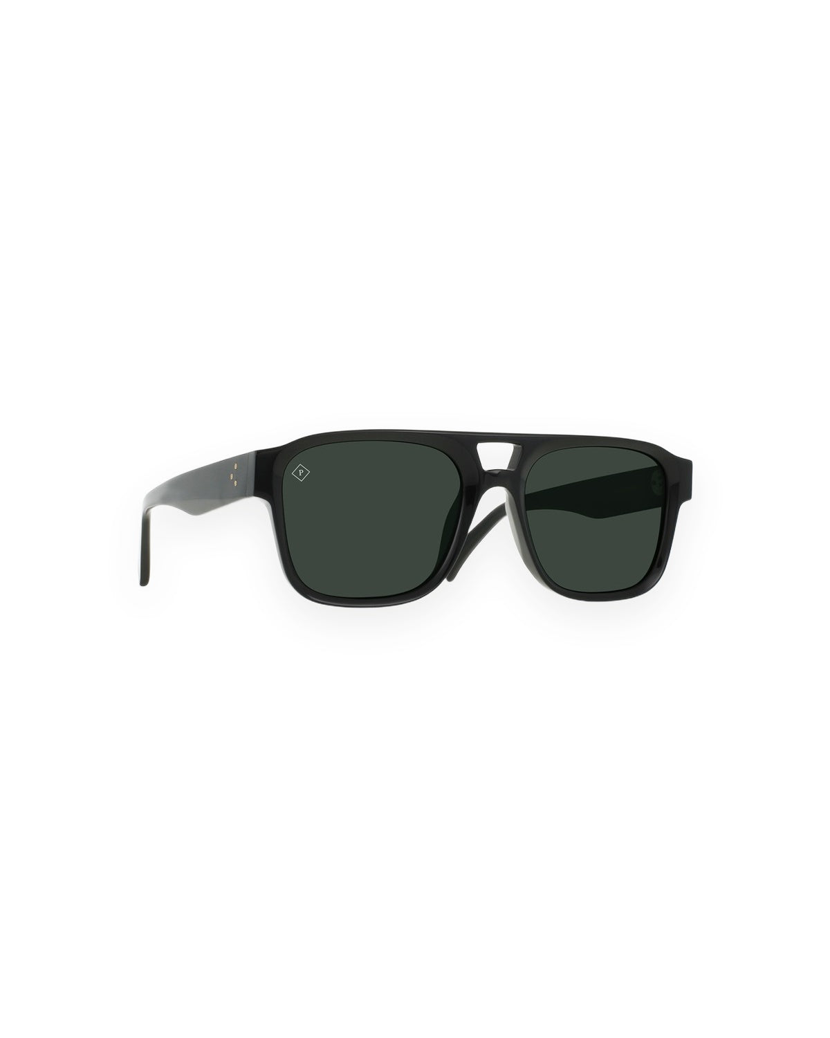 RAEN Rifka 54 Recycled Black Green Polarized Recycled Black / Green Polarized