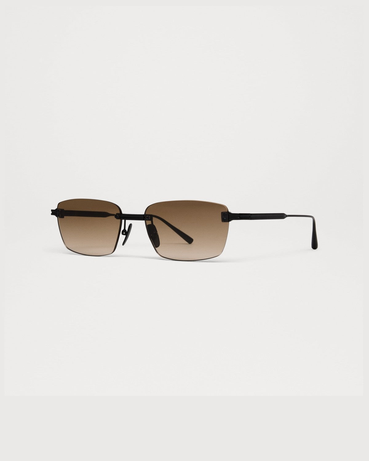 CHIMI Rimless Cubic Brown Gradient Matte Black / Brown Gradient