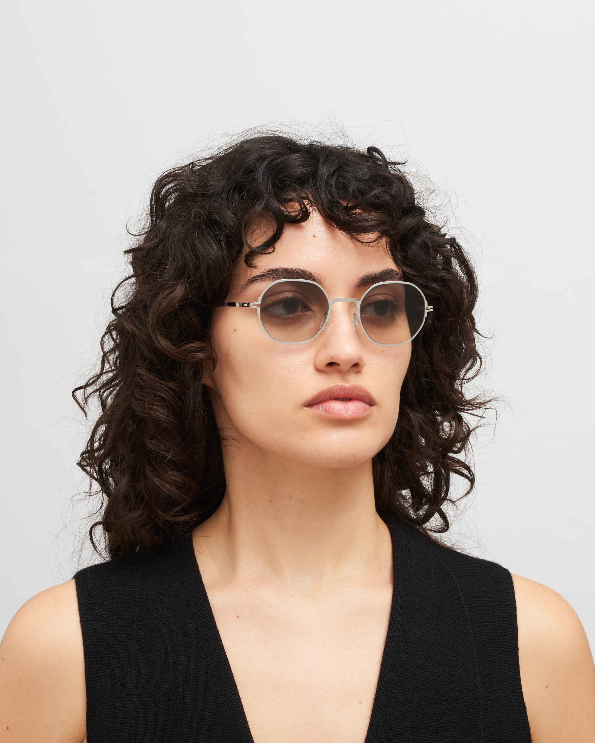 MYKITA SANTANA SHINY SILVER Shiny Silver / Grey Gradient