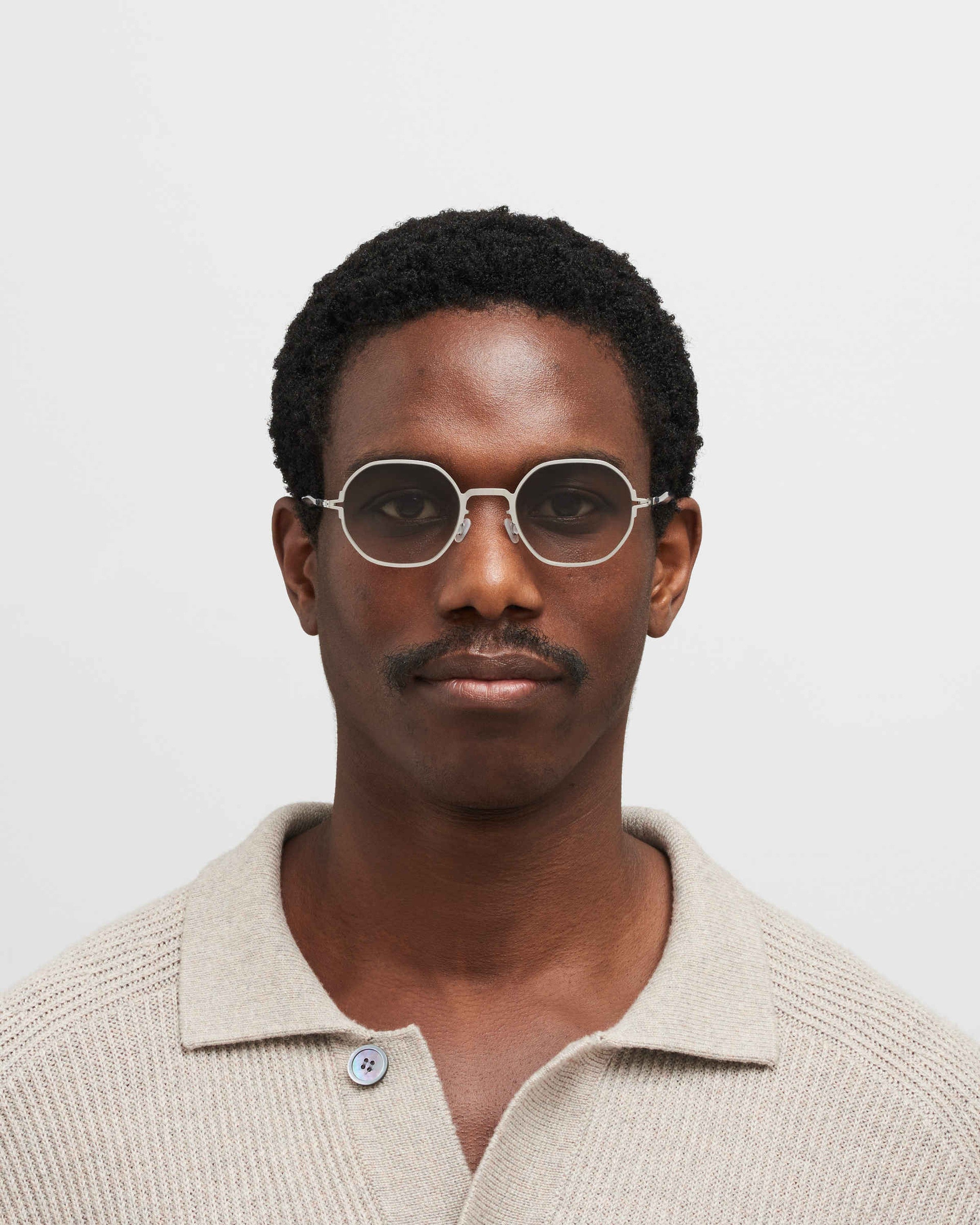 MYKITA SANTANA SHINY SILVER Shiny Silver / Grey Gradient