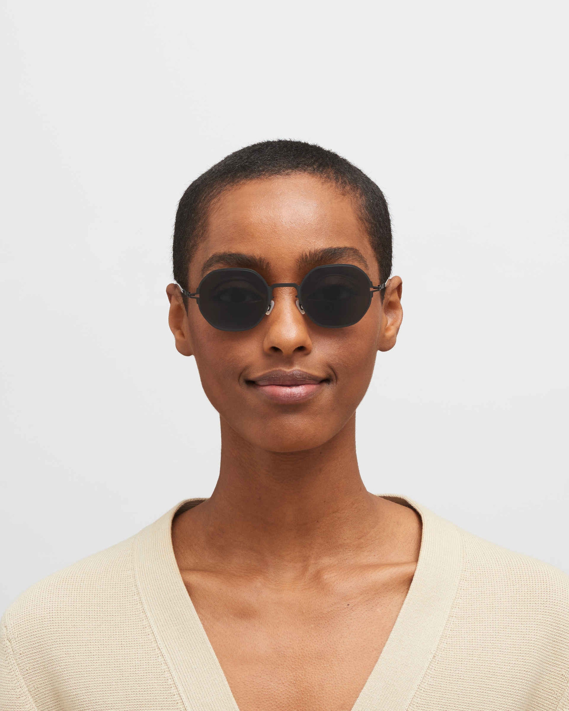 MYKITA SANTANA BLACK Black / Dark Grey Solid