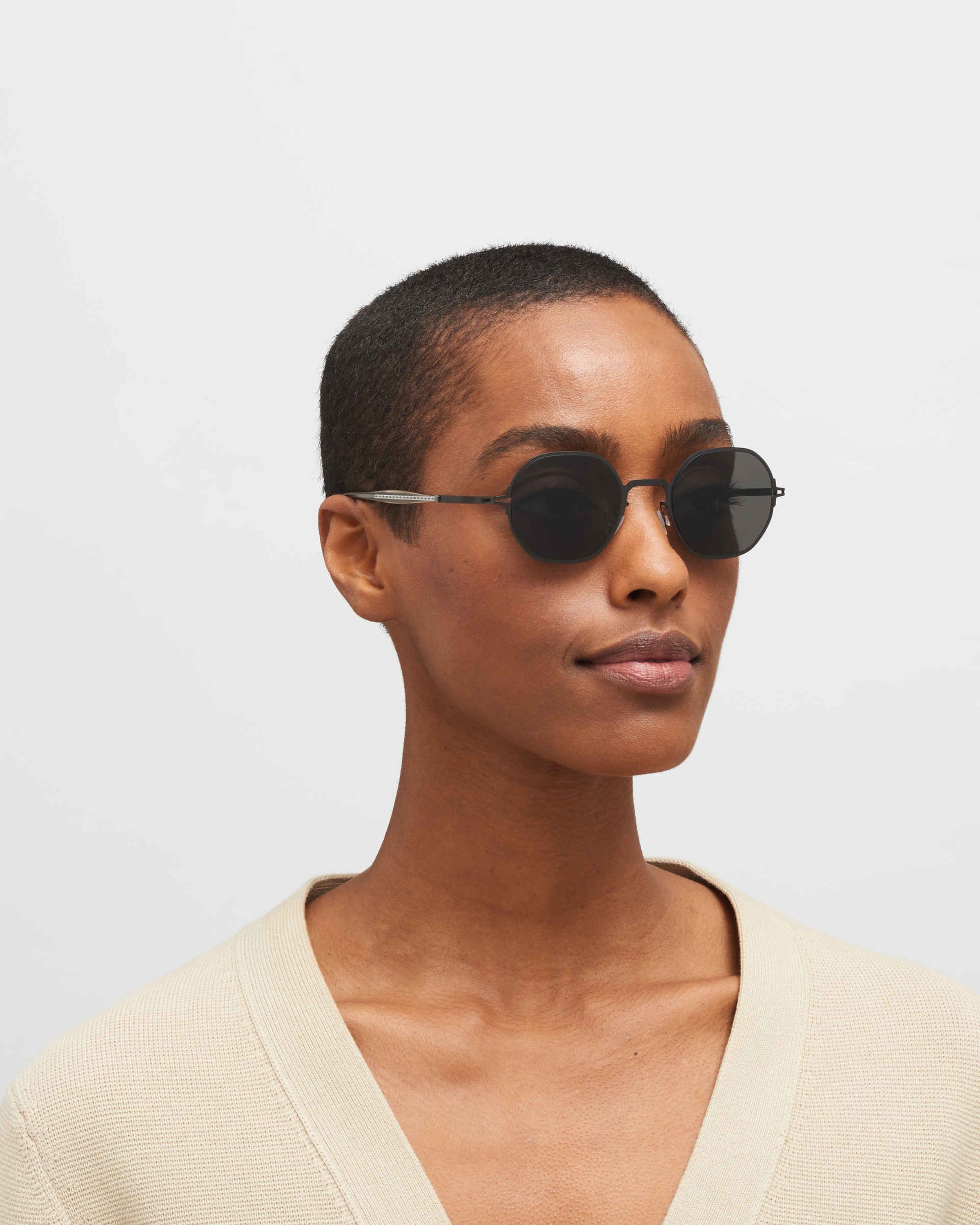 MYKITA SANTANA BLACK Black / Dark Grey Solid