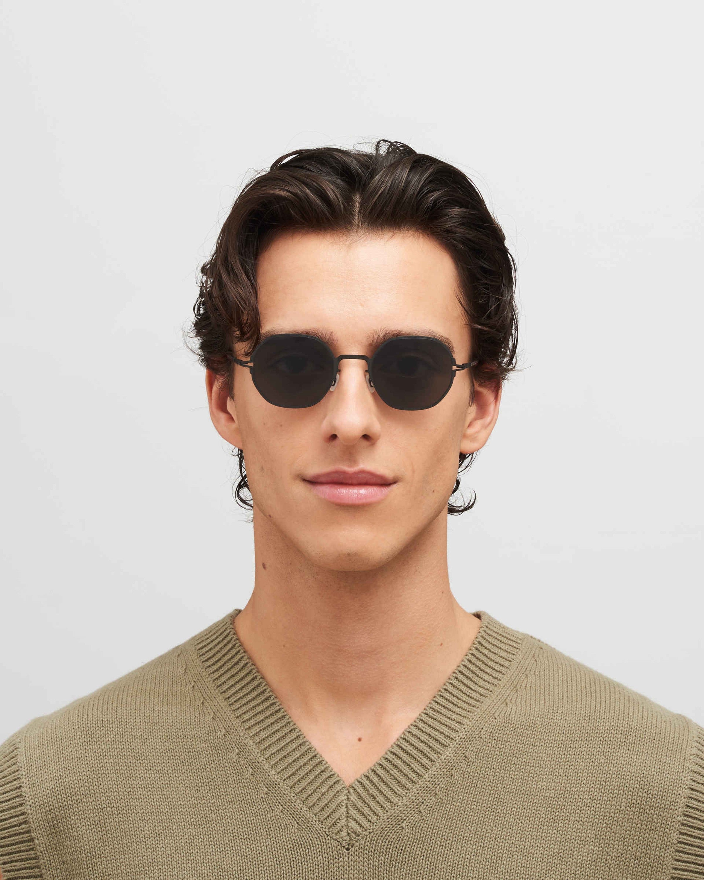 MYKITA SANTANA BLACK Black / Dark Grey Solid