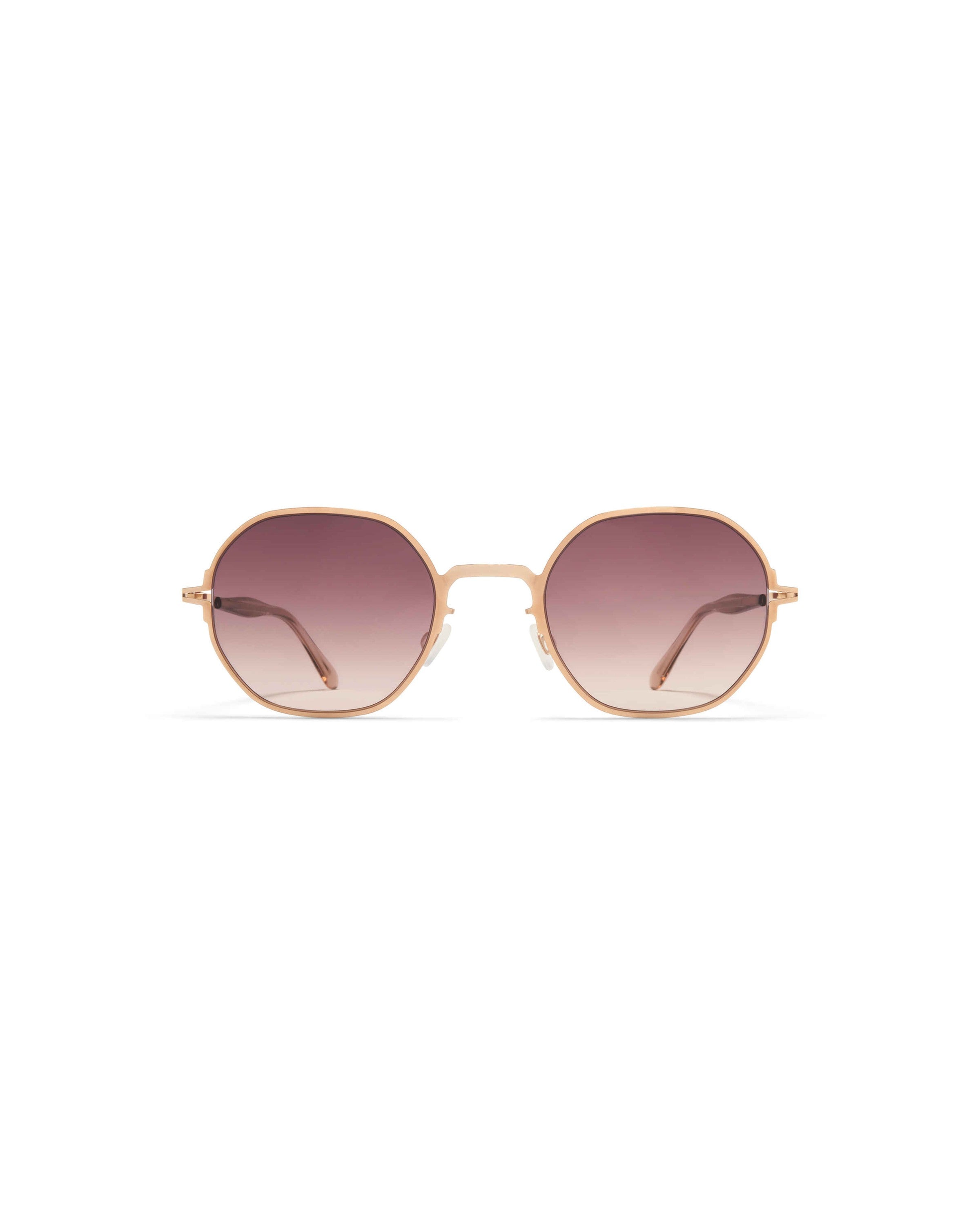 MYKITA SANTANA CHAMPAGNE GOLD Champagne Gold / Cedar Brown Gradient