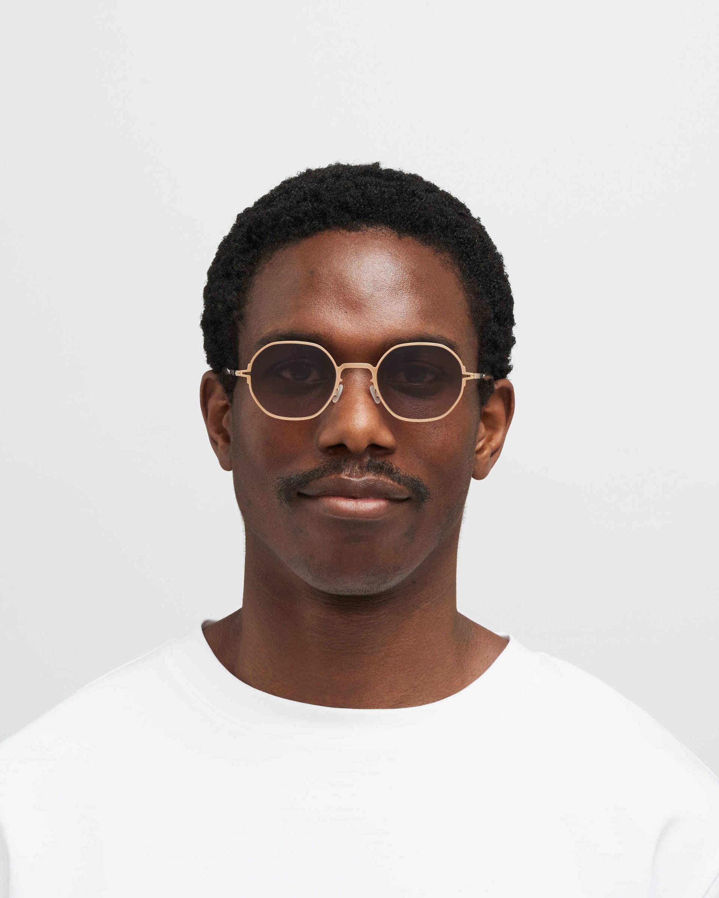 MYKITA SANTANA CHAMPAGNE GOLD Champagne Gold / Cedar Brown Gradient