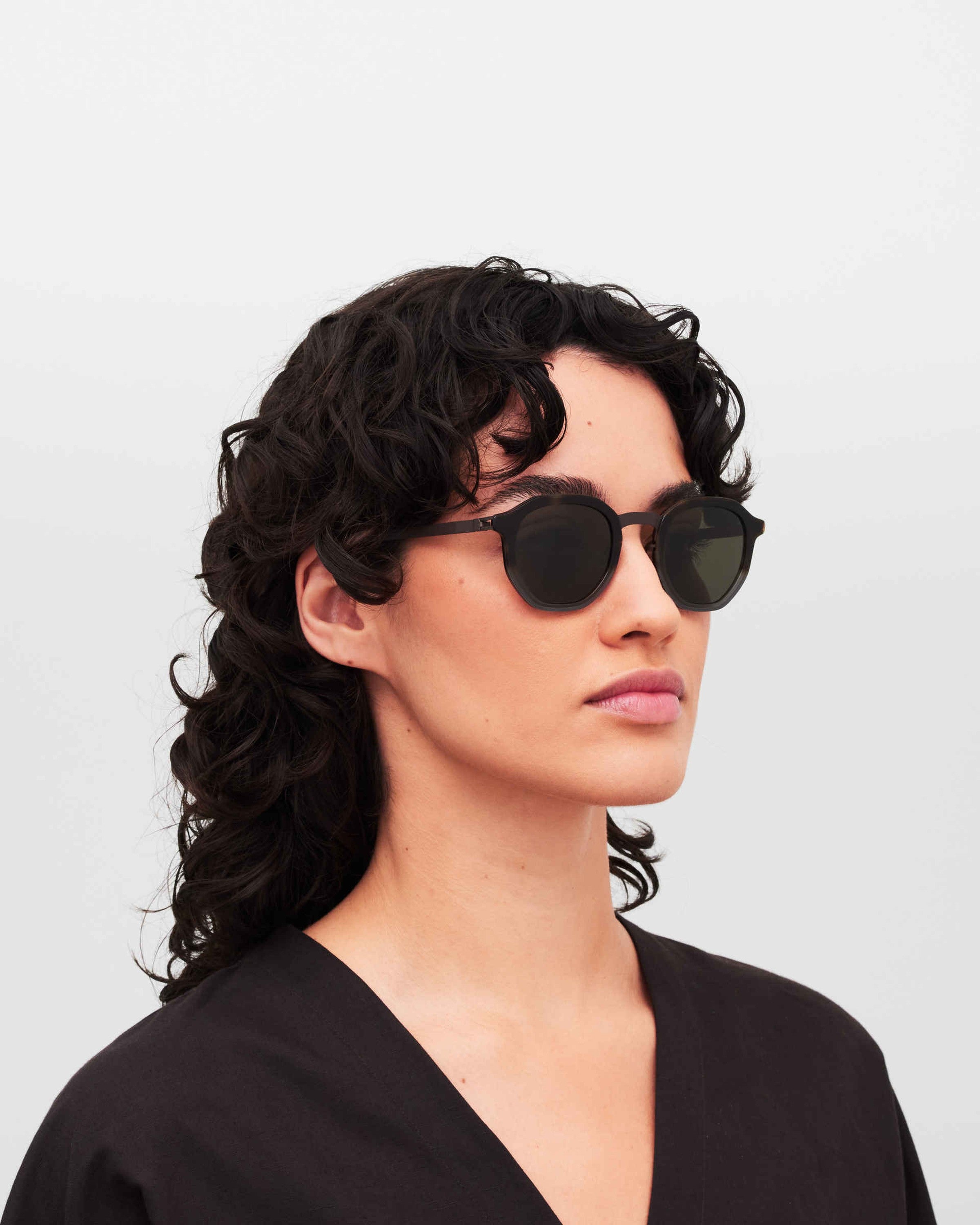 MYKITA SAWYER A63 DARK BROWN/SANTIAGO GRADIE Dark Brown/Santiago Gradie / Rawgreen Solid