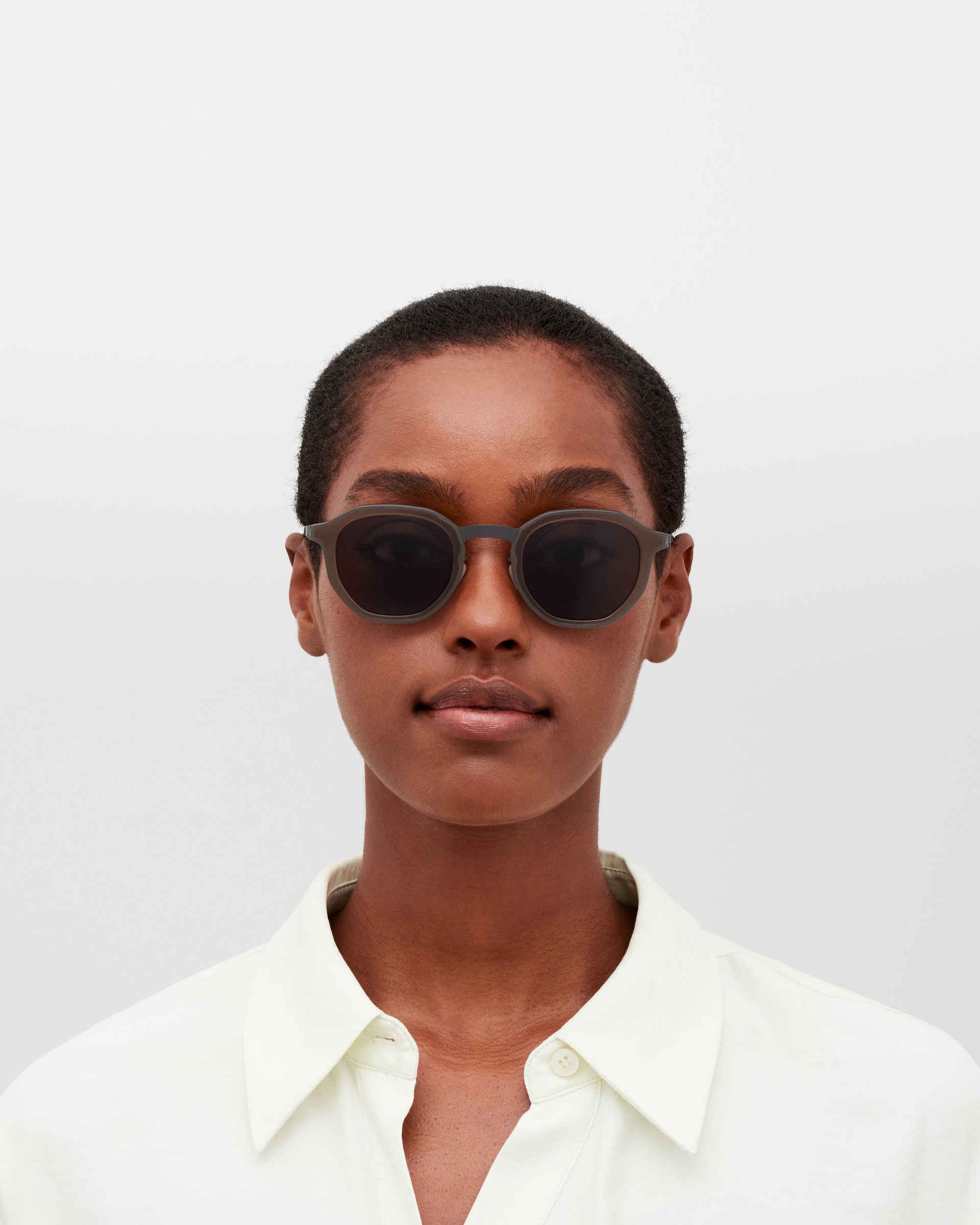 MYKITA SAWYER A100 STORM GREY/TAUPE Storm Grey/Taupe / Brown Solid