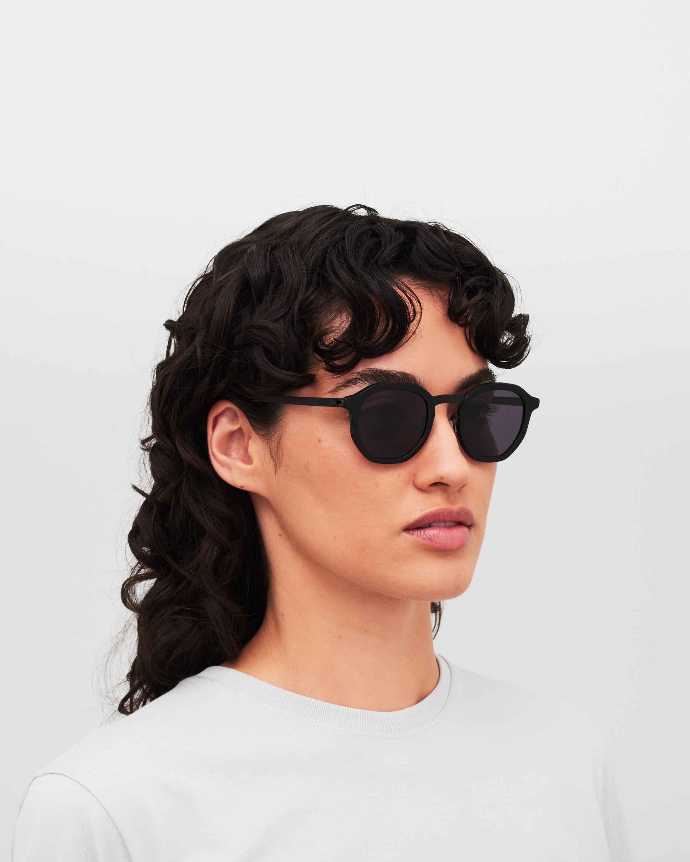 MYKITA SAWYER A6 BLACK/BLACK Black/Black / Cool Grey