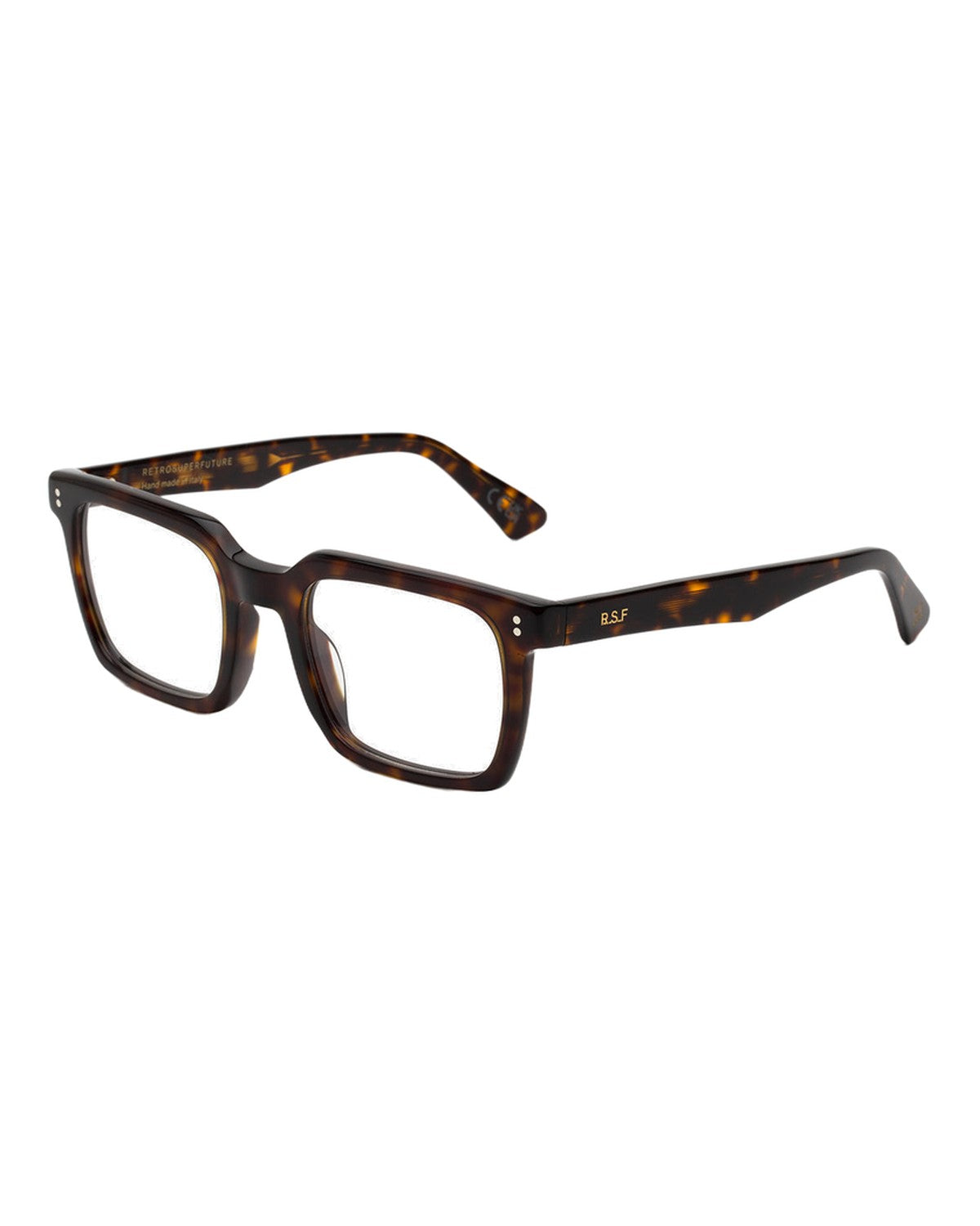 Angled view of RETROSUPERFUTURE Secolo 3627 eyeglasses.