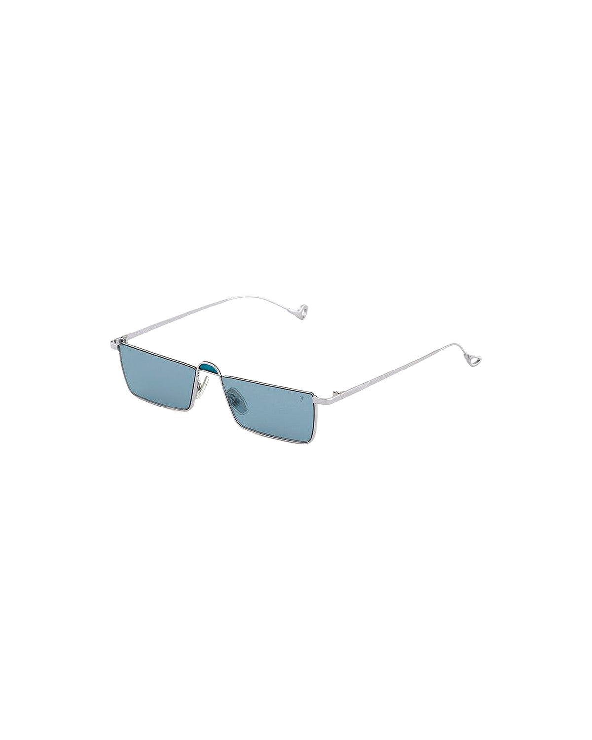 Three-quarter view of EYEPETIZER SHIBUYA C.1-65 sunglasses with temples folded.