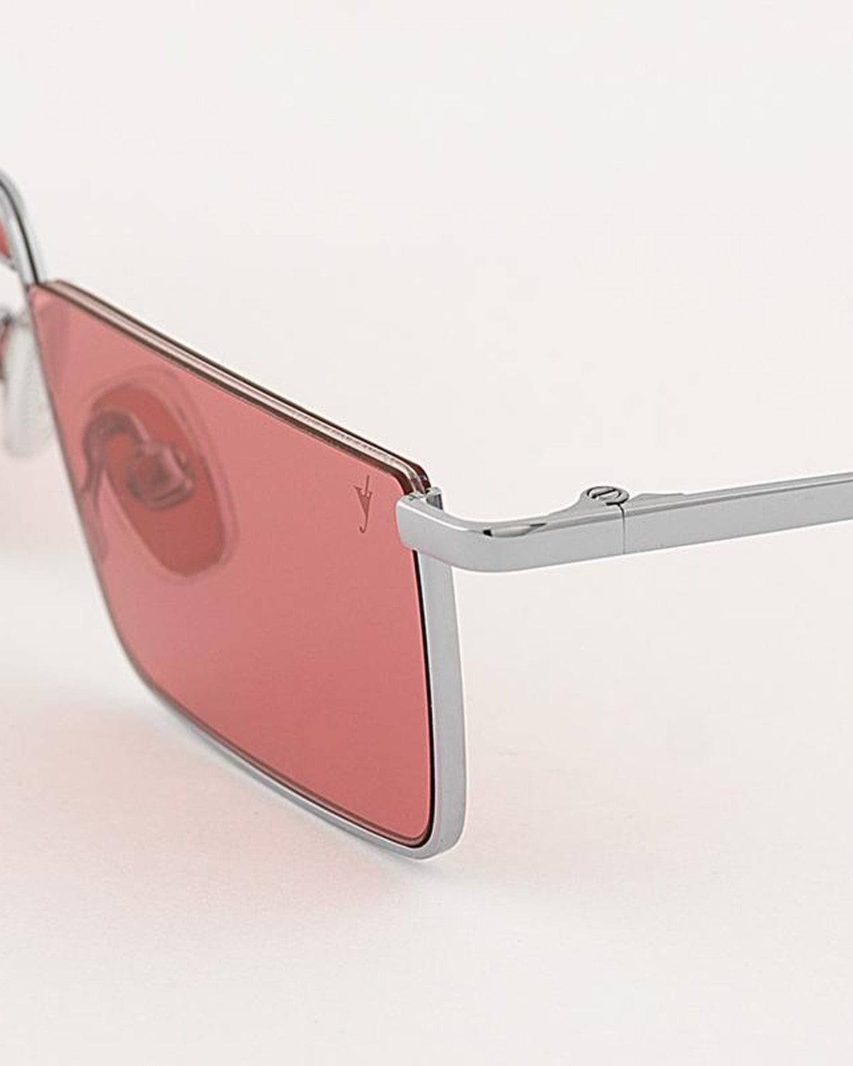 Close-up of the metal temple hinge on EYEPETIZER SHIBUYA C.1-66 sunglasses.