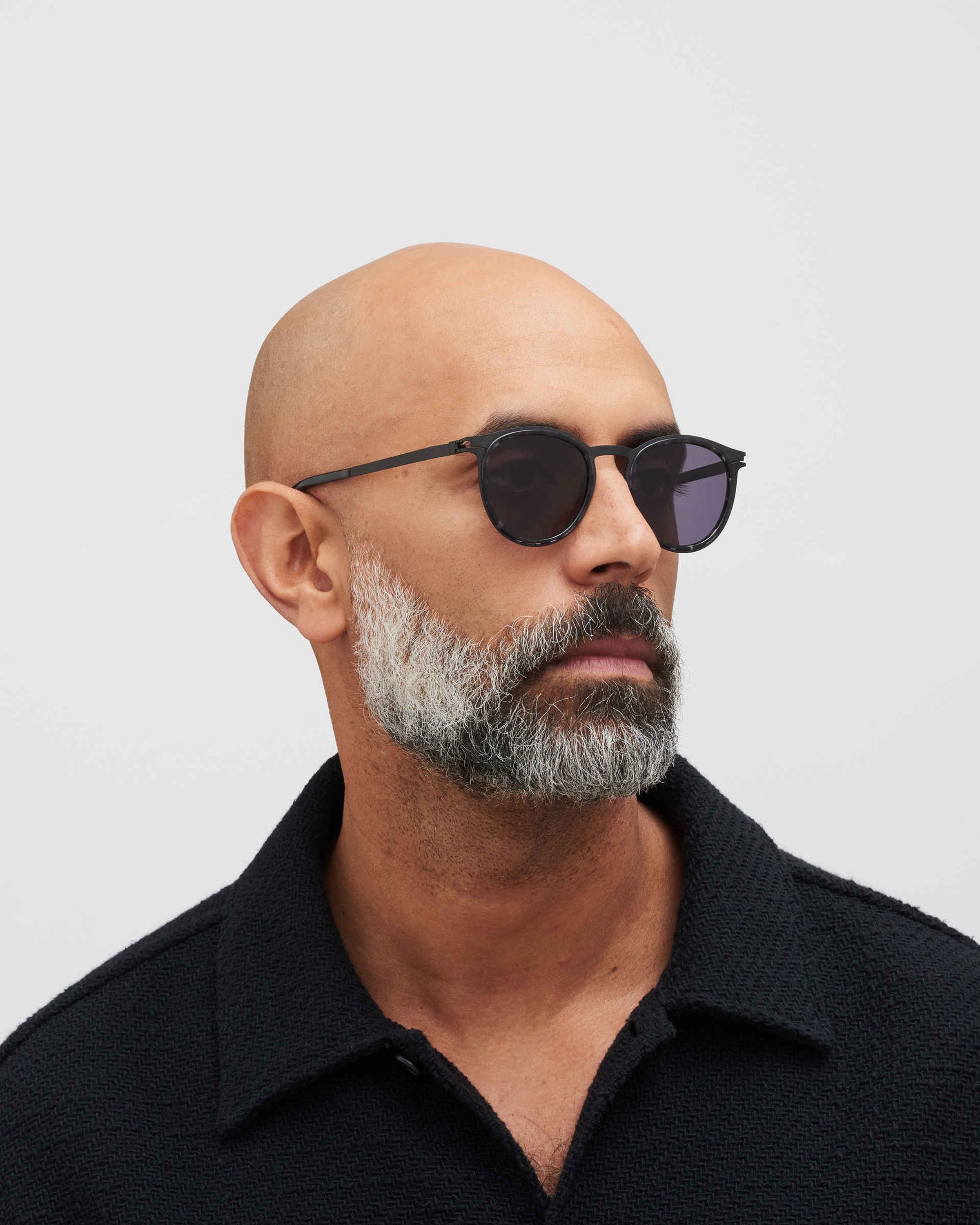 MYKITA SIWA A50 BLACK/BLACK HAVANA Black/Black Havana / Cool Grey