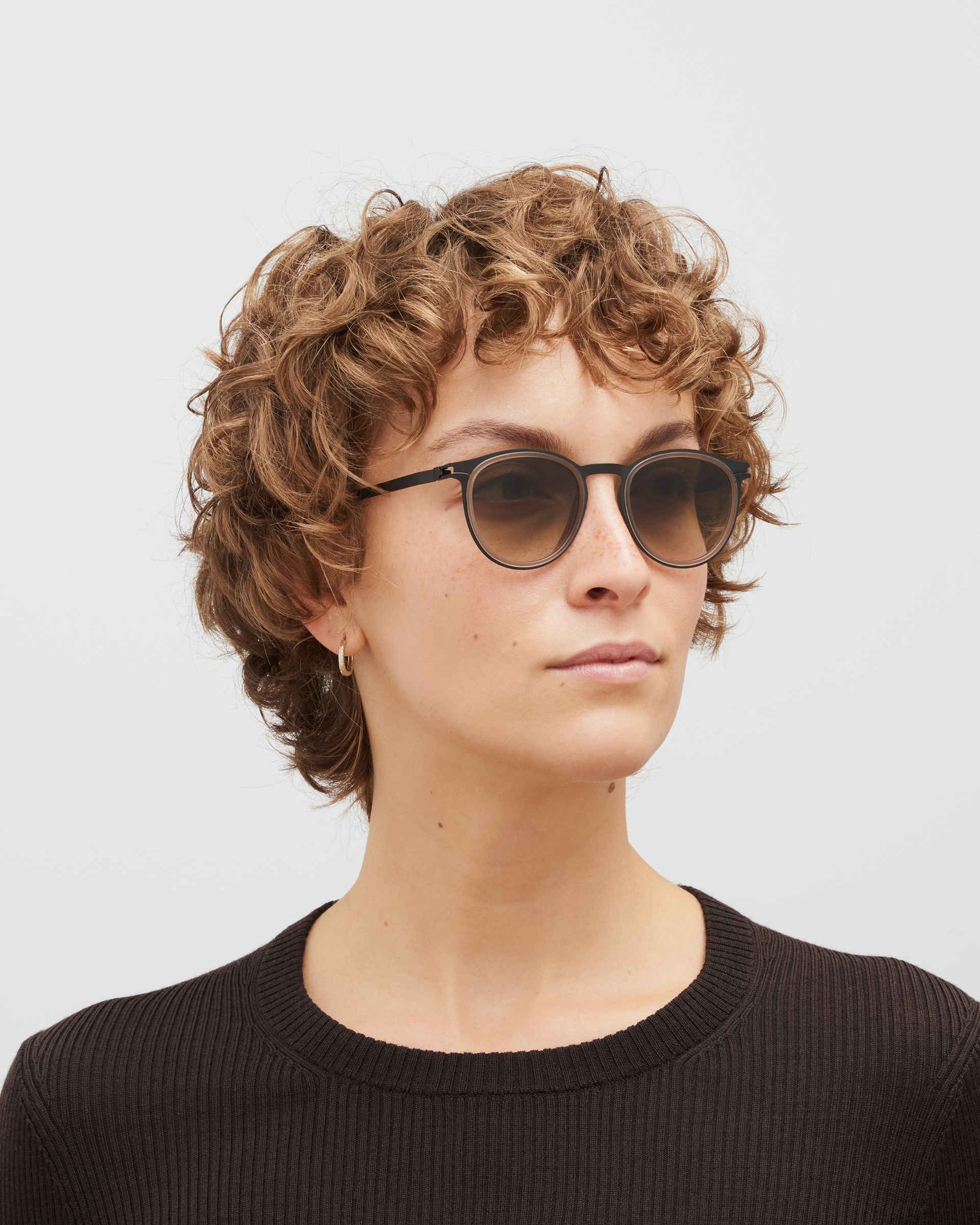 MYKITA SIWA A70 BLACK/TAUPE Black/Taupe / Rawbrown Gradient