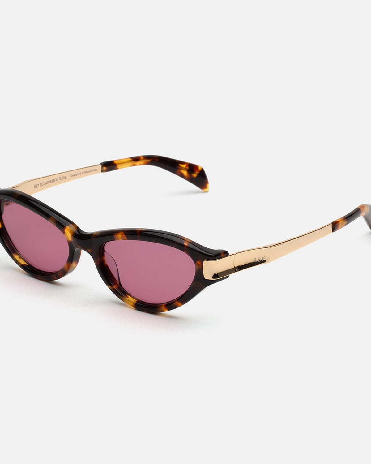 Retrosuperfuture Solazu Burnt & Gold Burnt & Gold / Not specified
