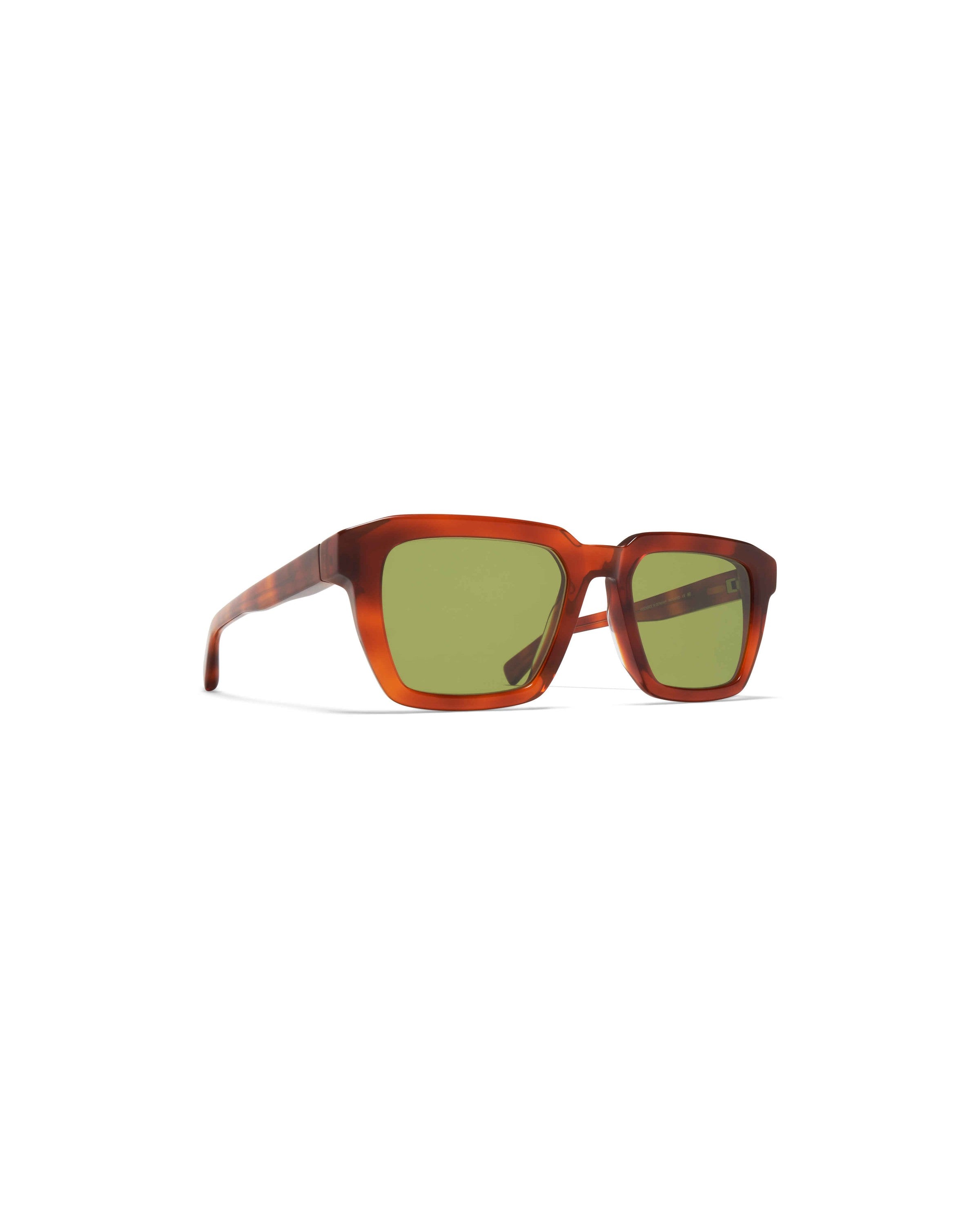 MYKITA SOMA C214 SOFT HAVANA/SHINY SILVER Soft Havana/Shiny Silver / Euphosgreen Solid