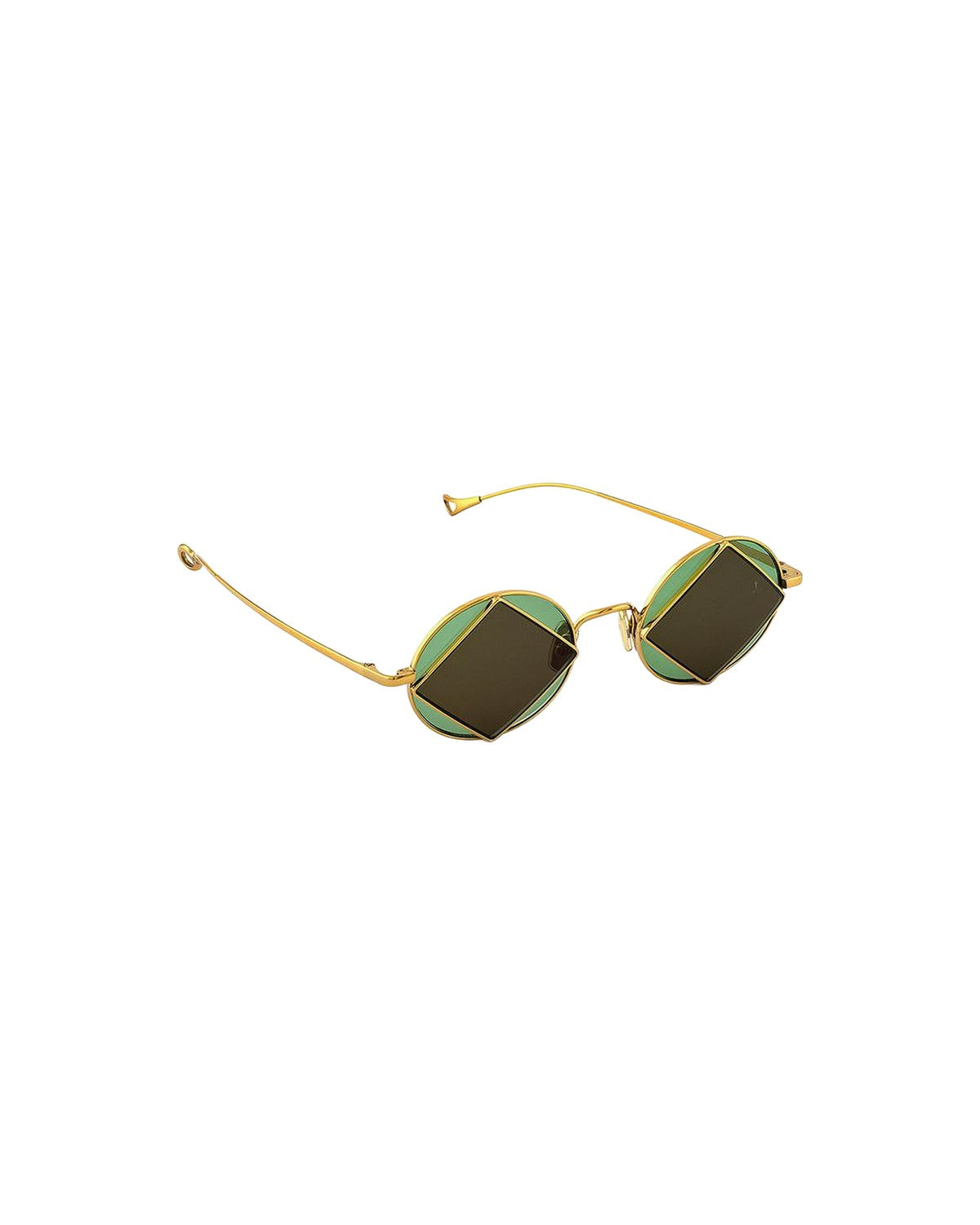 Angled view of EYEPETIZER SQUARE C.4-8 sunglasses.