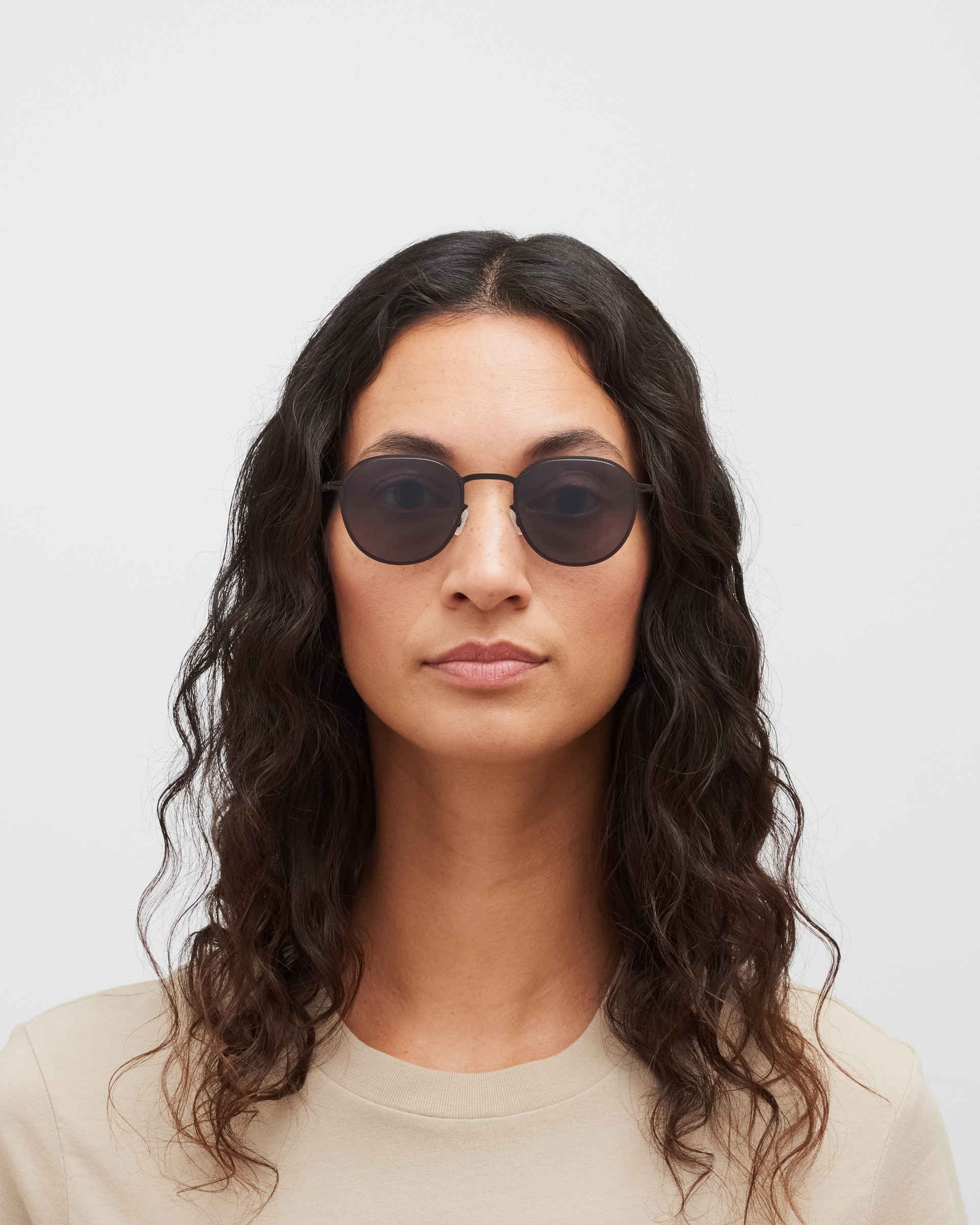 MYKITA TALVI BLACK Black / Polarised Pro Hi-Con Grey