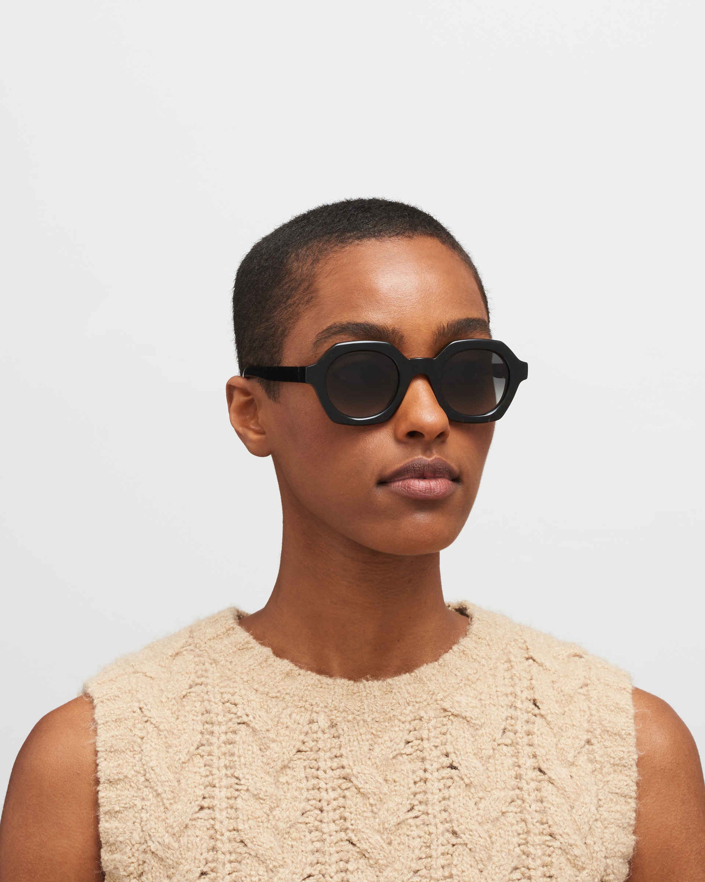MYKITA TESHI C110 BLACK HAVANA/SHINY SILVER Black Havana/Shiny Silver / Rawblack Gradient