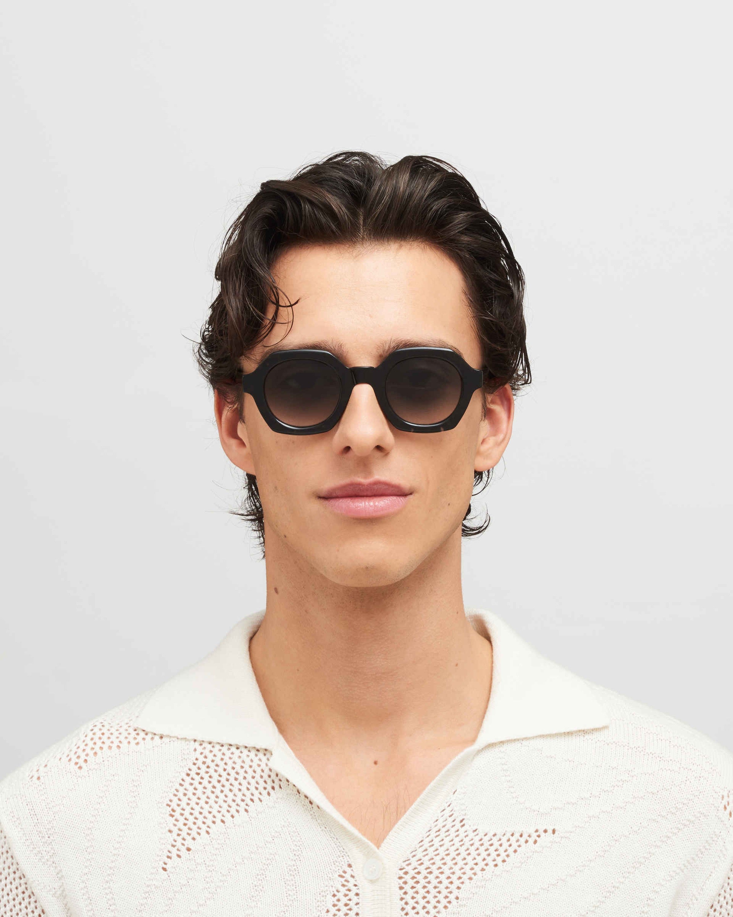 MYKITA TESHI C110 BLACK HAVANA/SHINY SILVER Black Havana/Shiny Silver / Rawblack Gradient
