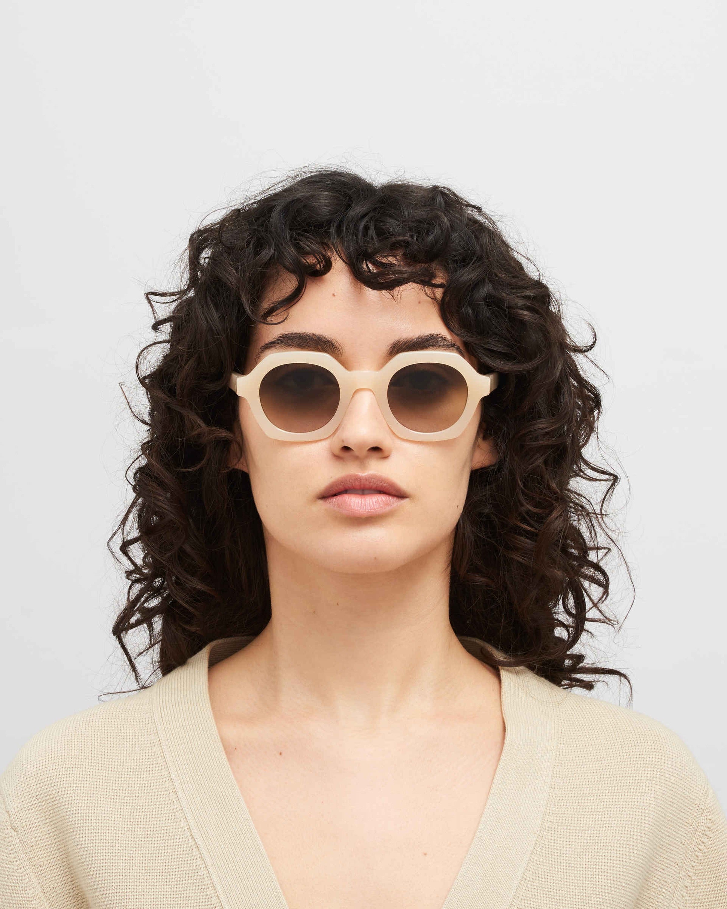 MYKITA TESHI C188 BLONDE/SHINY SILVER Blonde/Shiny Silver / Rawbrown Gradient