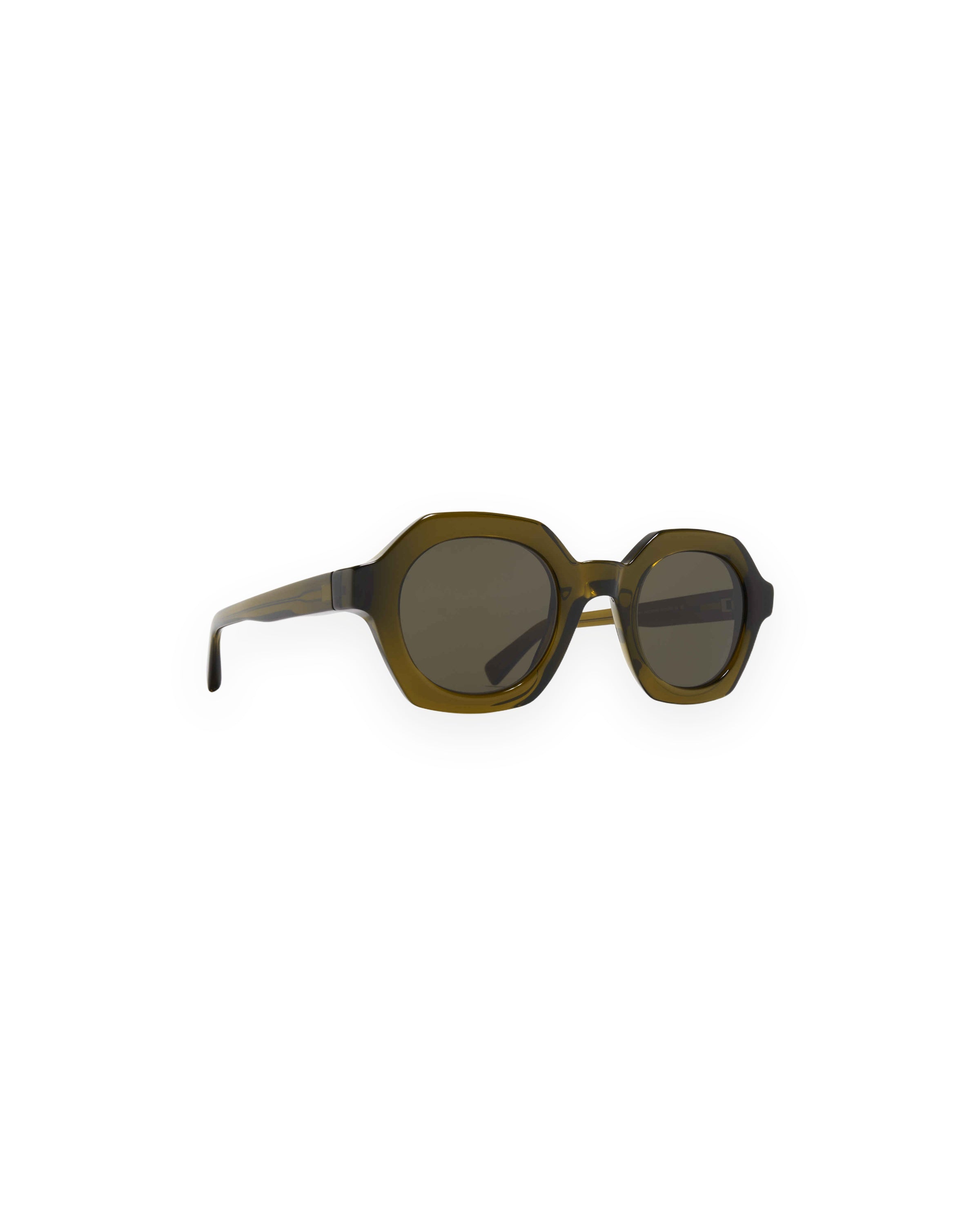 MYKITA TESHI C158 PERIDOT/SHINY SILVER Peridot/Shiny Silver / Rawgreen Solid