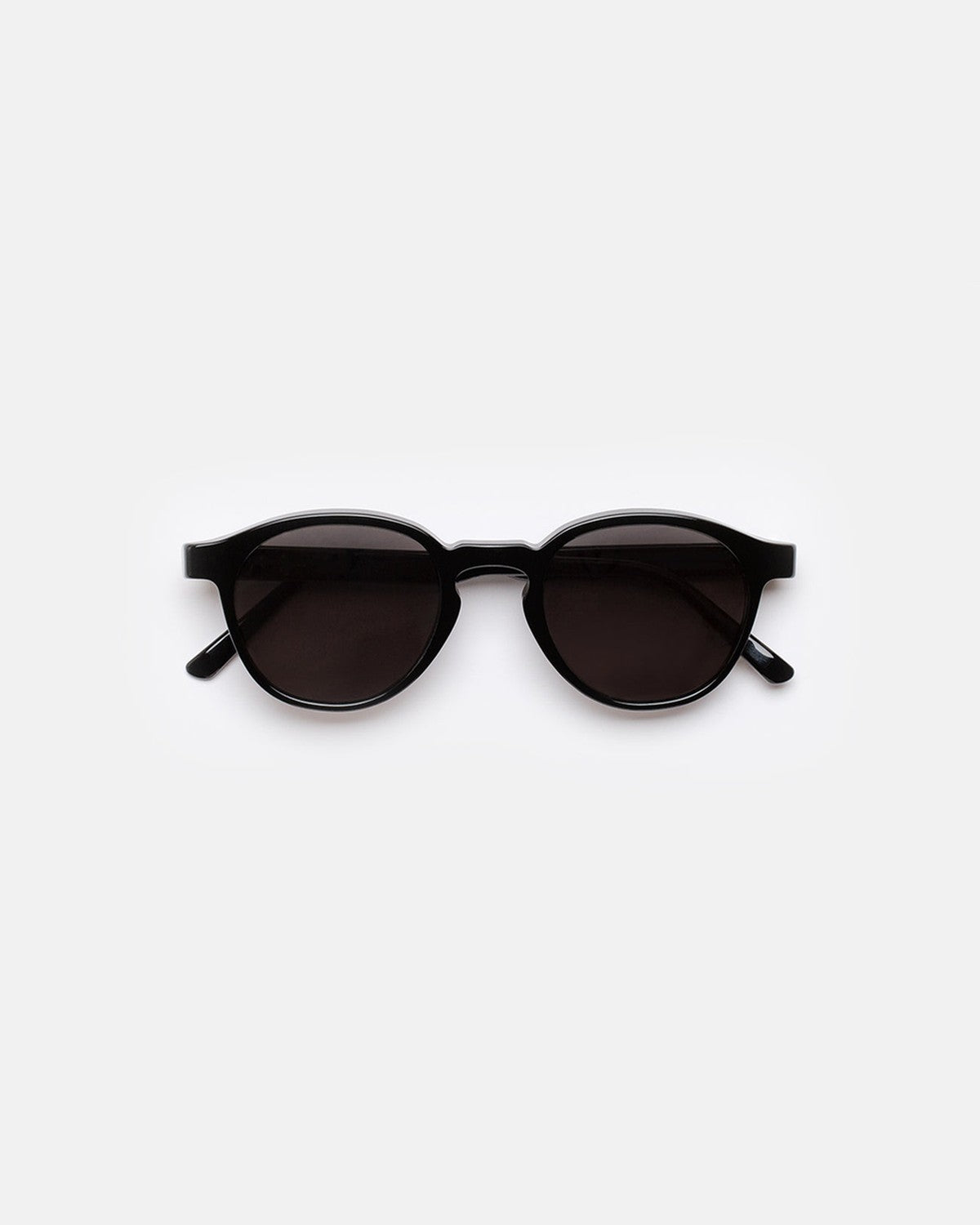 Front view of RETROSUPERFUTURE The Warhol Black sunglasses.
