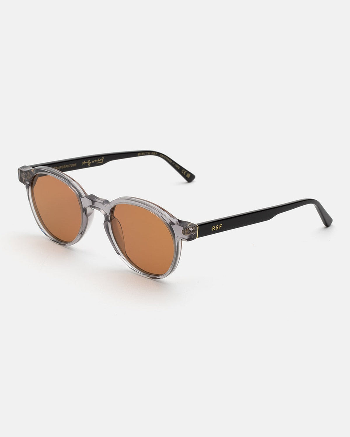 Angled view of RETROSUPERFUTURE The Warhol Stilo sunglasses.