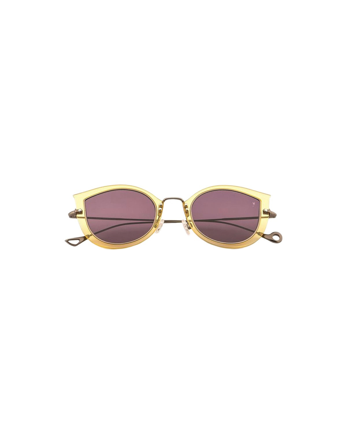 Front view of EYEPETIZER THEA C.J-3-7 sunglasses folded flat.