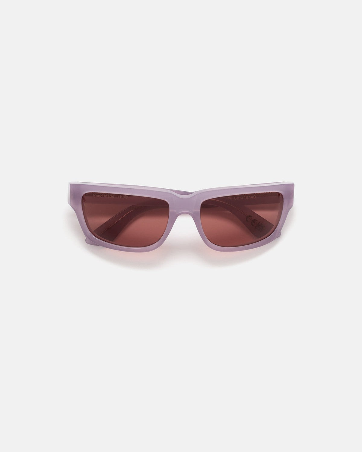 Front view of RETROSUPERFUTURE Thelonius Light Purple sunglasses.