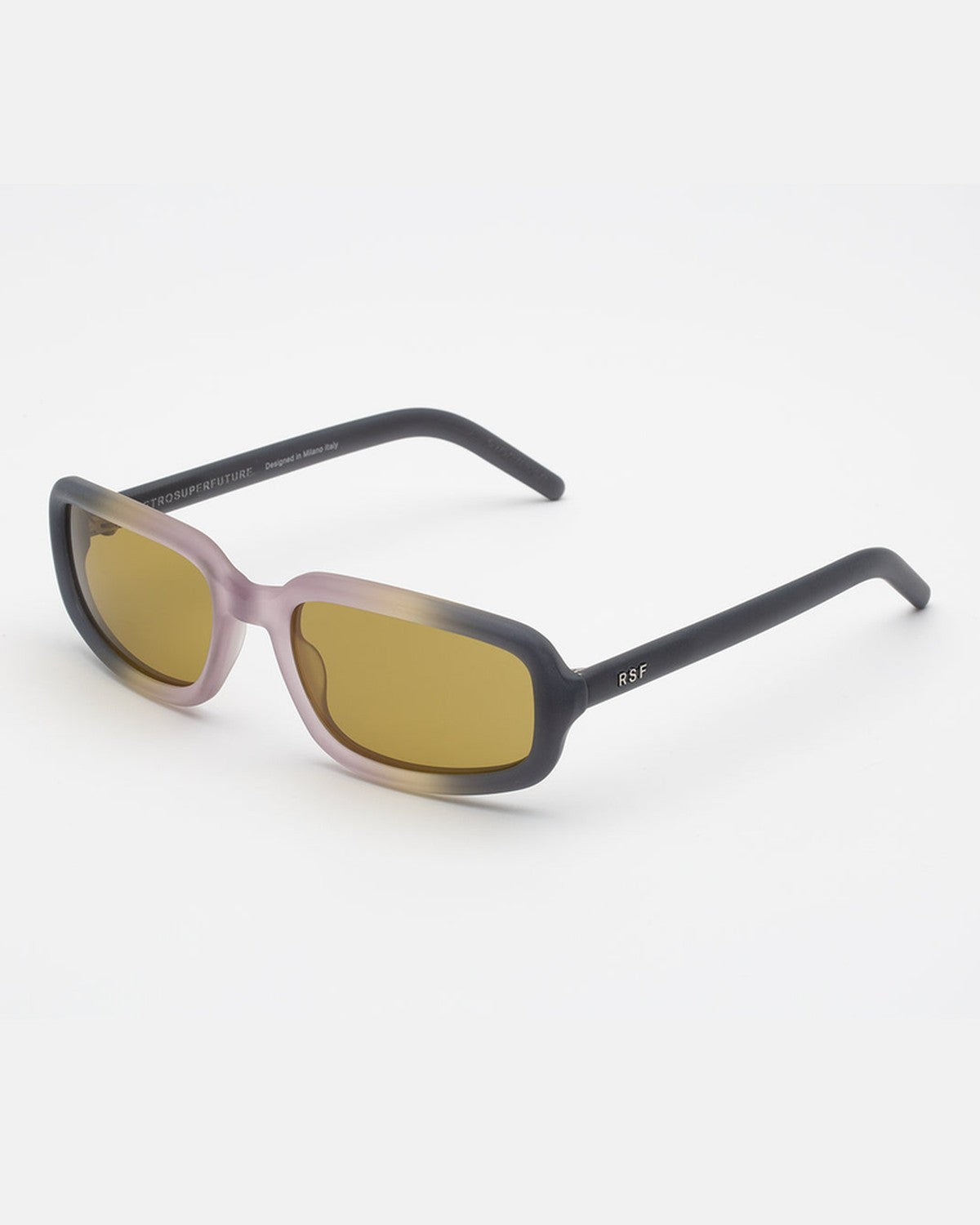 Angled view of RETROSUPERFUTURE Troll Side Fade sunglasses.