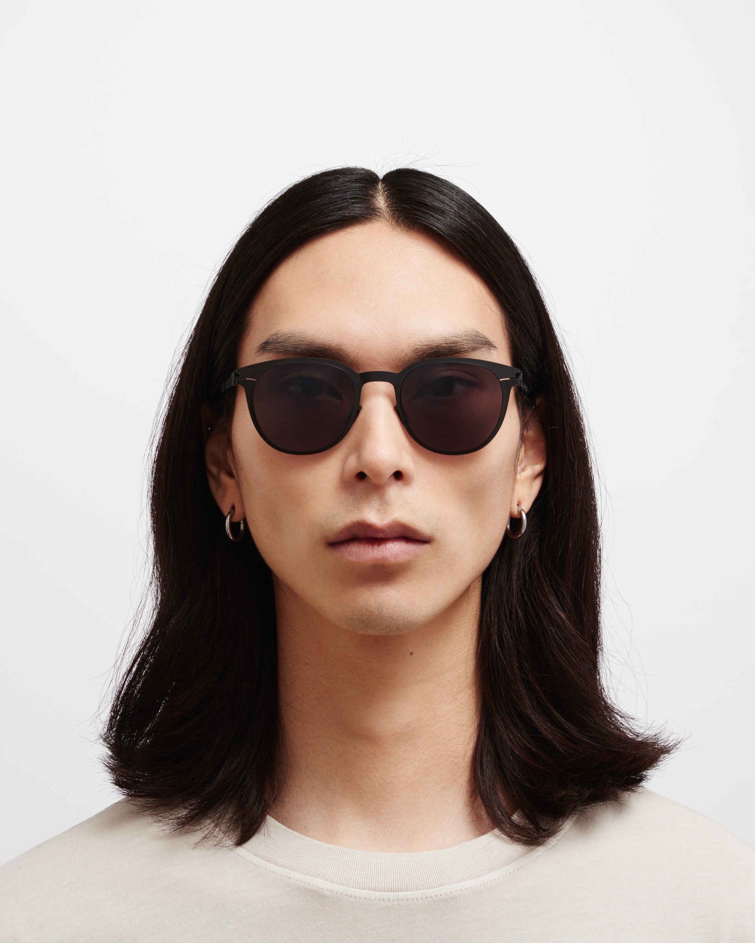 MYKITA TRUMAN BLACK Black / Polarized Pro Hi-Con Grey