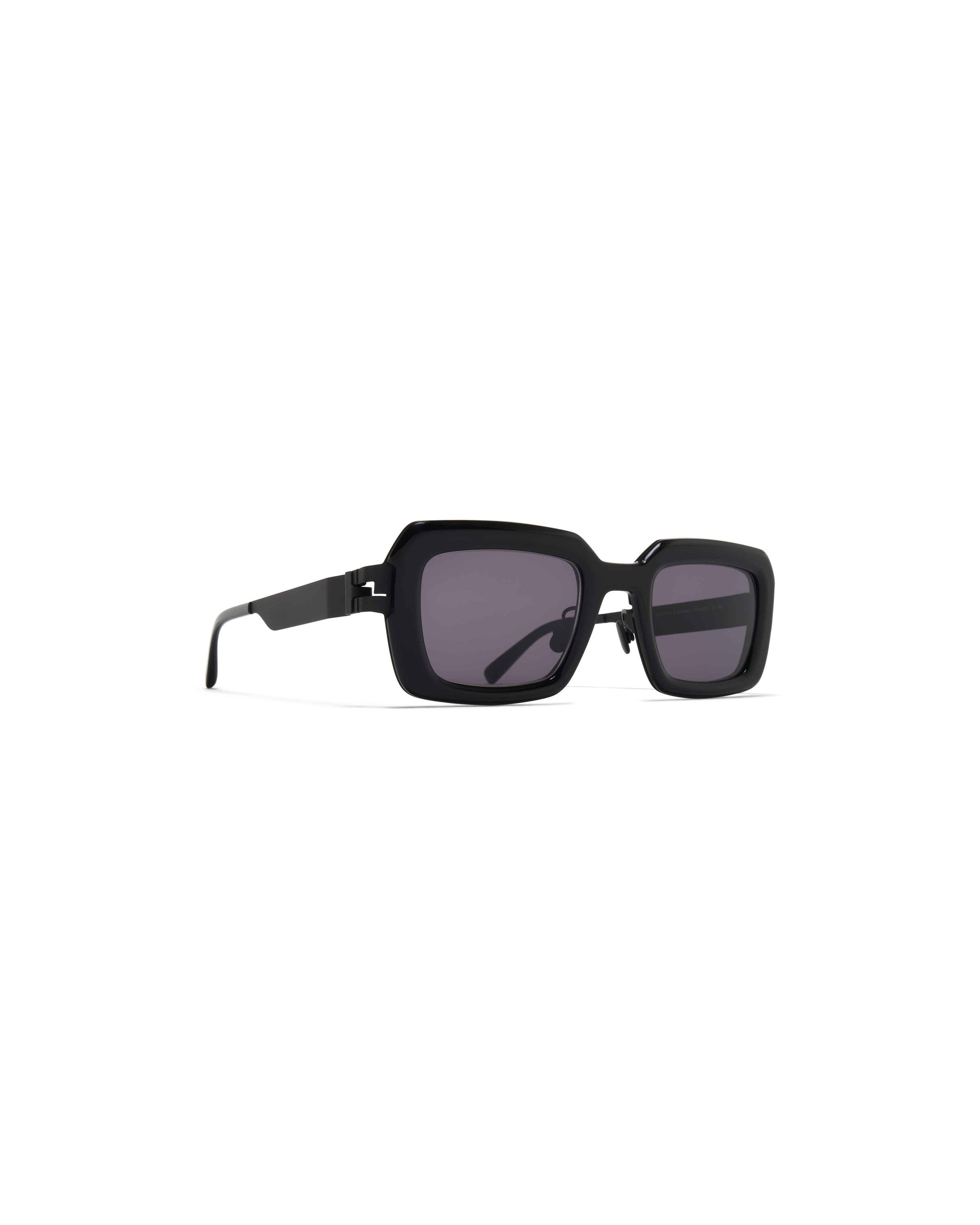 MYKITA UNA A6 BLACK/BLACK Black/Black / Coolgrey Solid