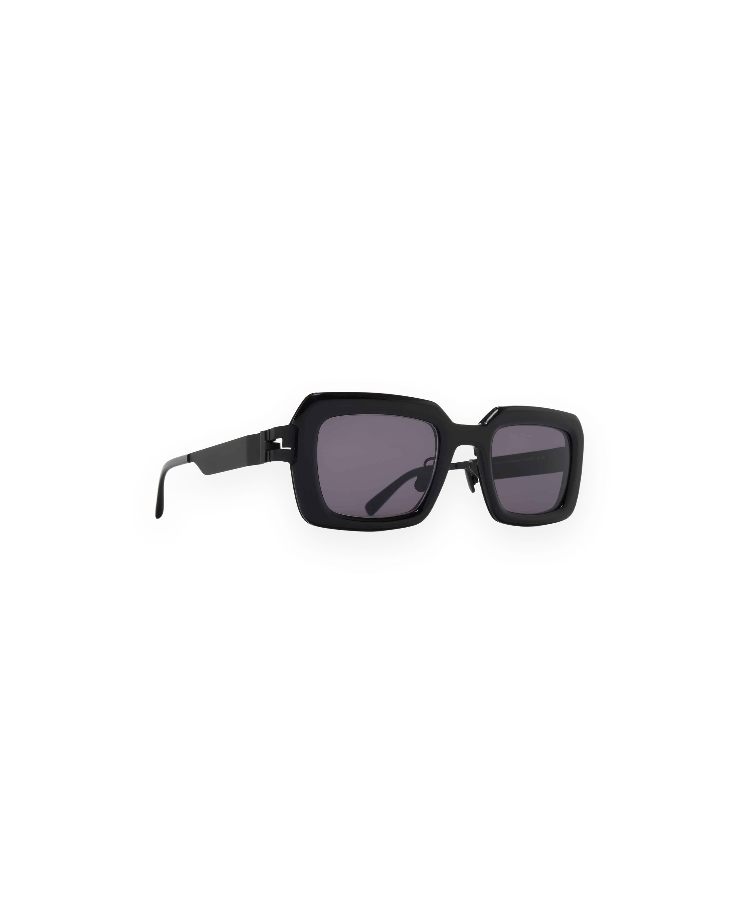 MYKITA UNA A6 BLACK/BLACK Black/Black / Coolgrey Solid