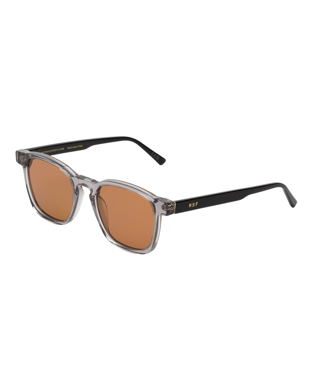 Angle view of RETROSUPERFUTURE Unico Stilo sunglasses.