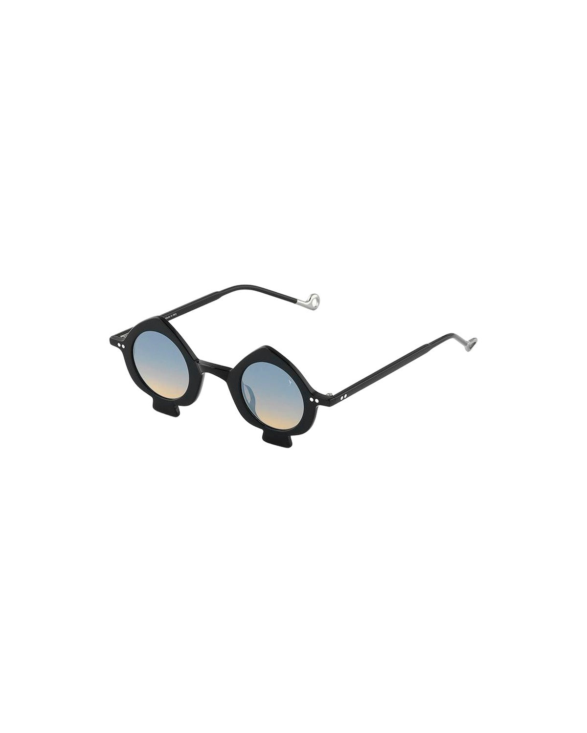 Angled view of EYEPETIZER VENTIDUE C.A-41F sunglasses showing the temple and frame profile.