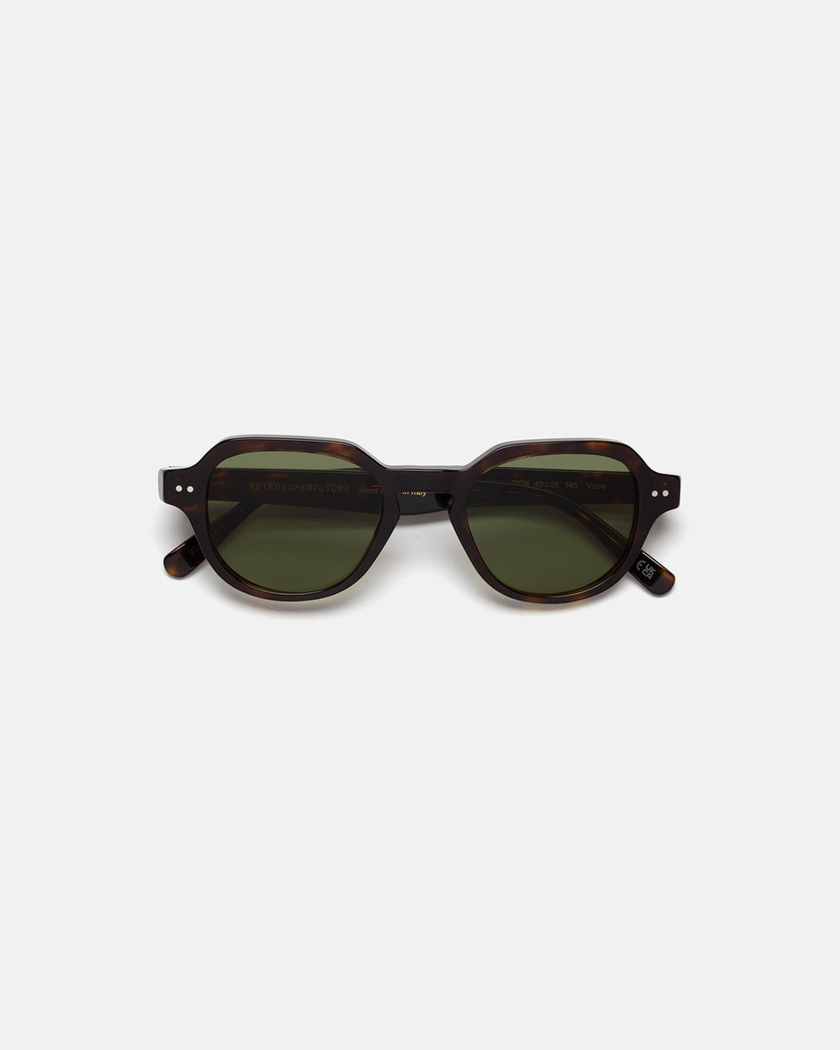Front view of RETROSUPERFUTURE Voce 3627 sunglasses.