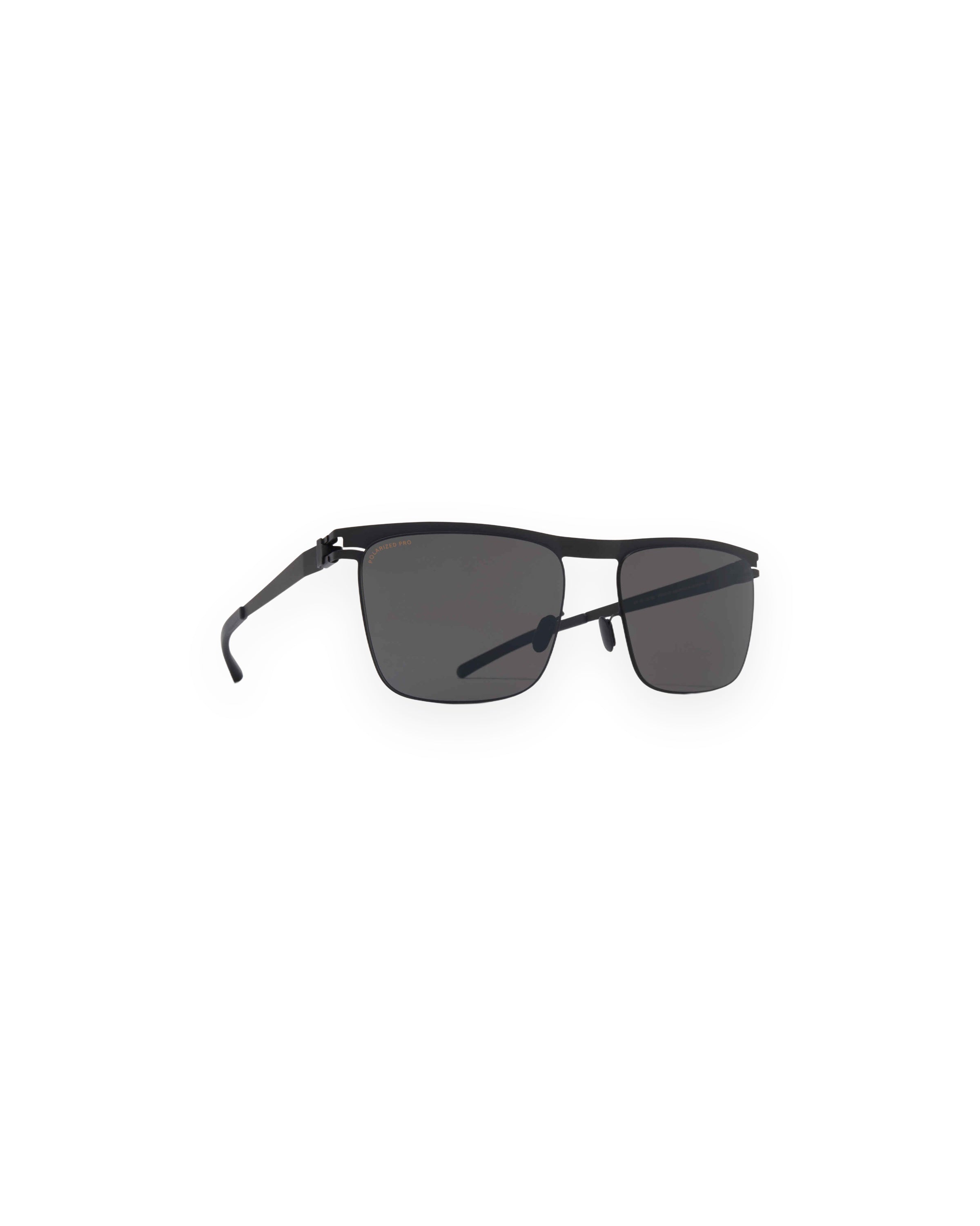 MYKITA WILL BLACK Black / Polarized Pro Hi-Con Grey