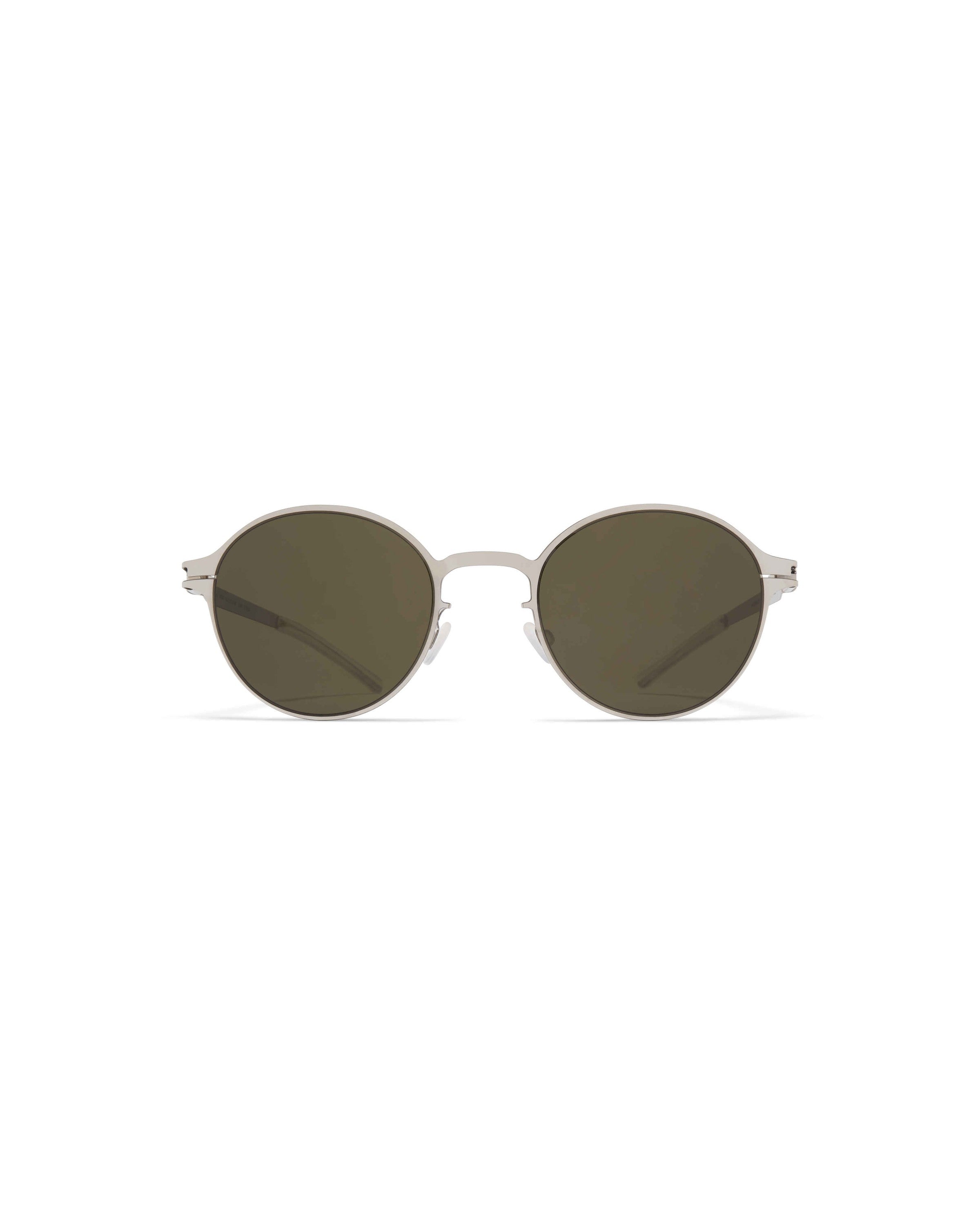 MYKITA WIM SHINY SILVER Shiny Silver / Rawgreen Solid